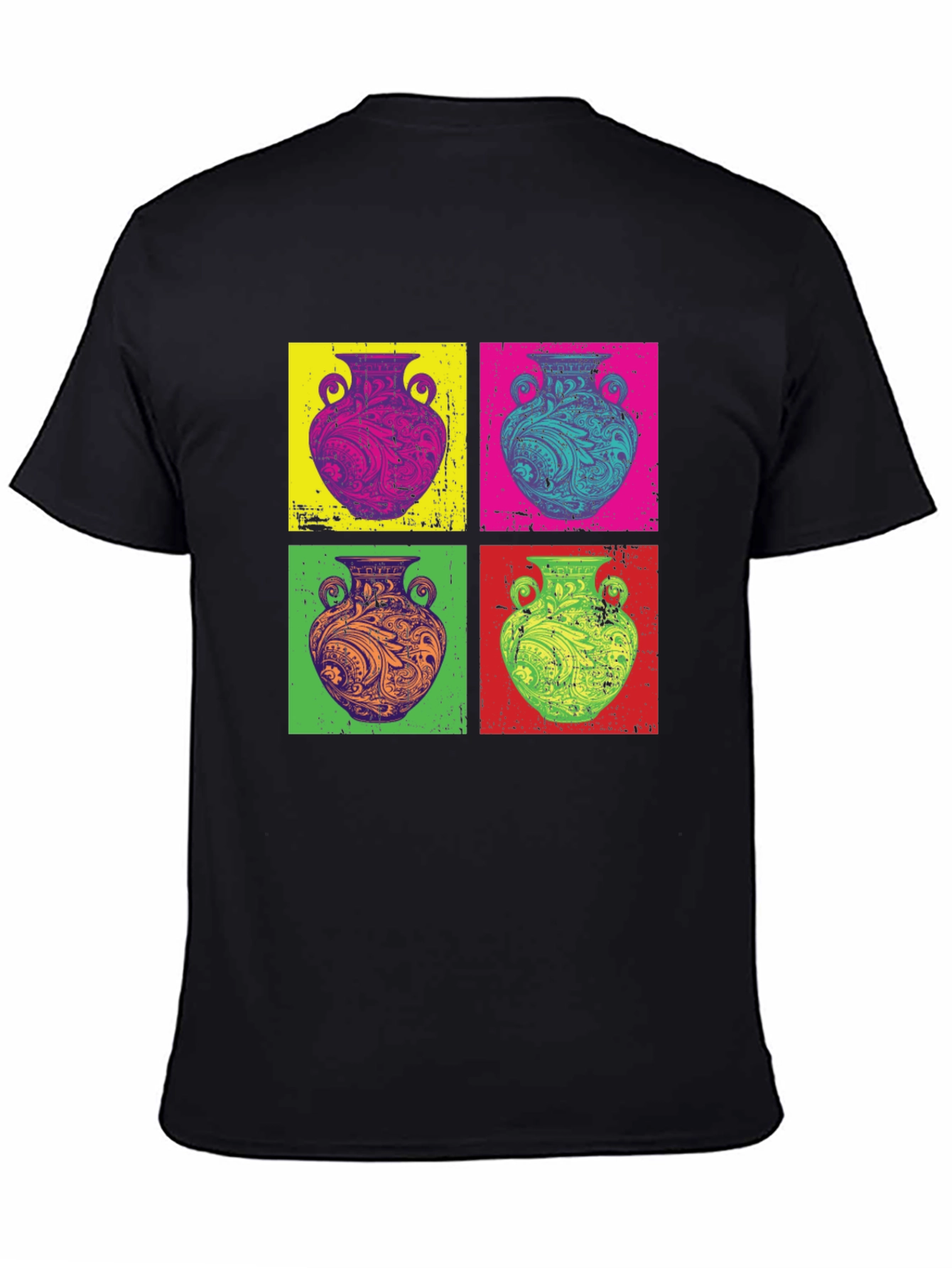 Pop Art Vase Graphic T-Shirt