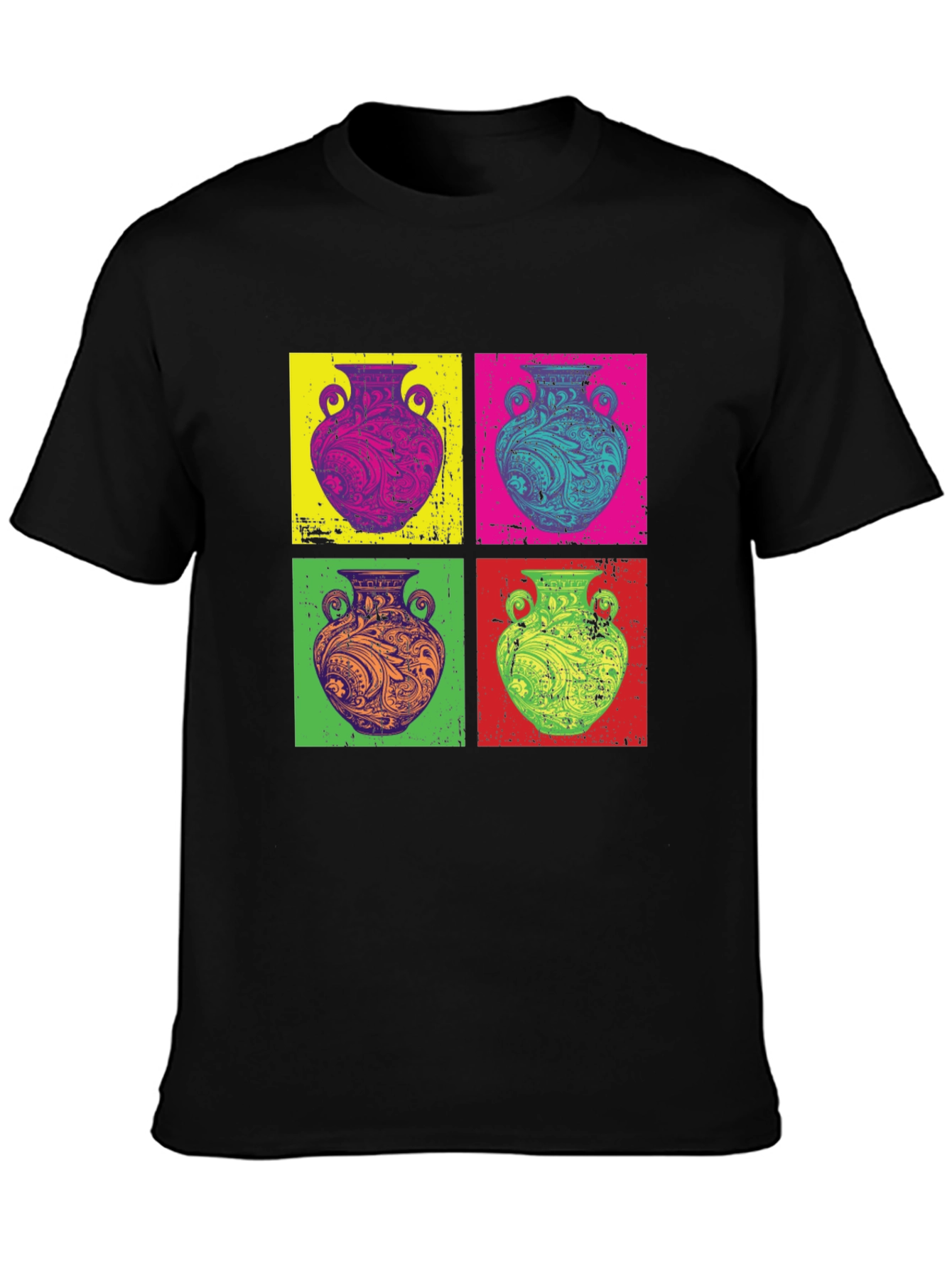 Pop Art Vase Graphic T-Shirt