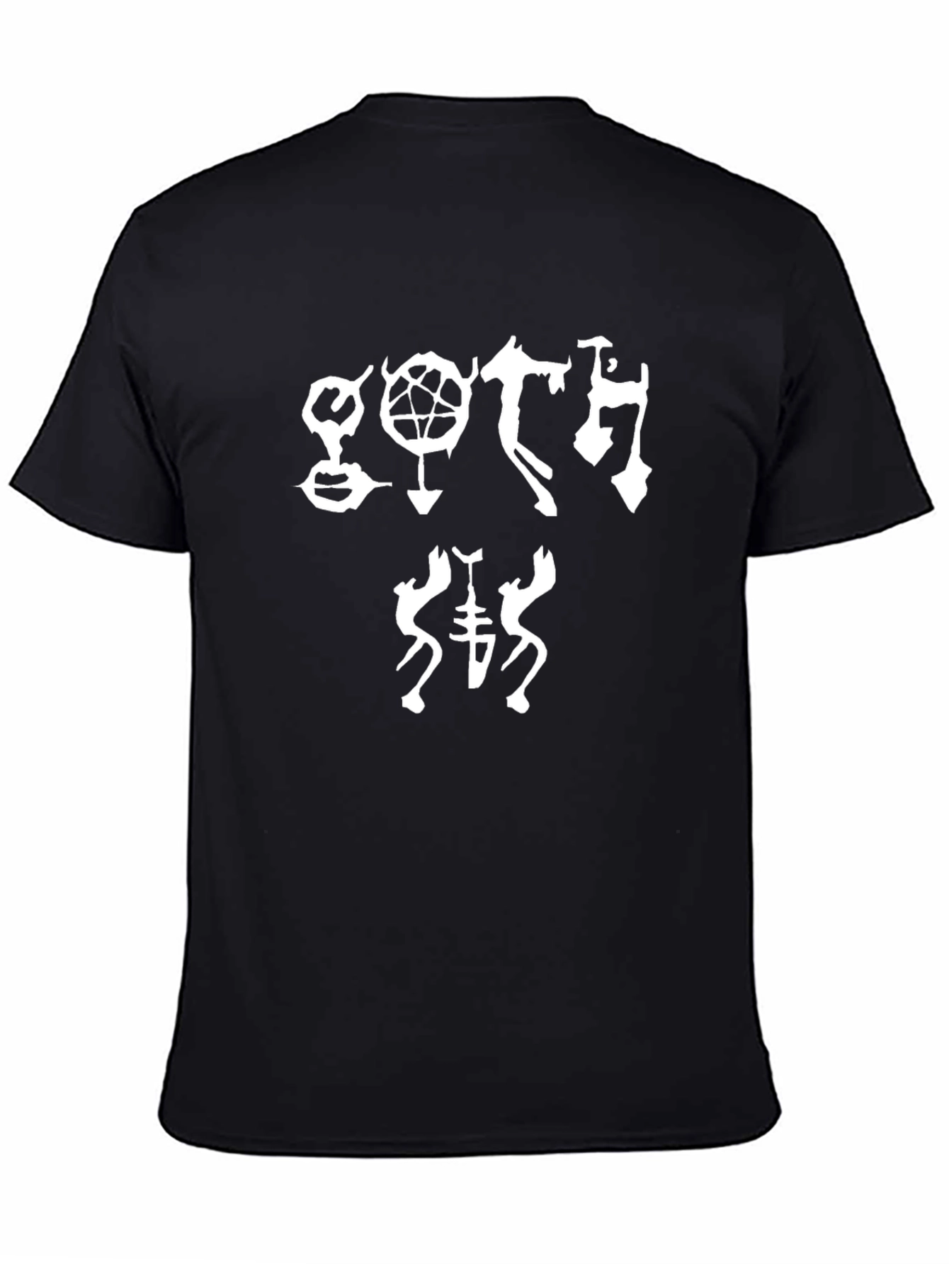 Goth Graphic Tee - Dark Aesthetic Fashion