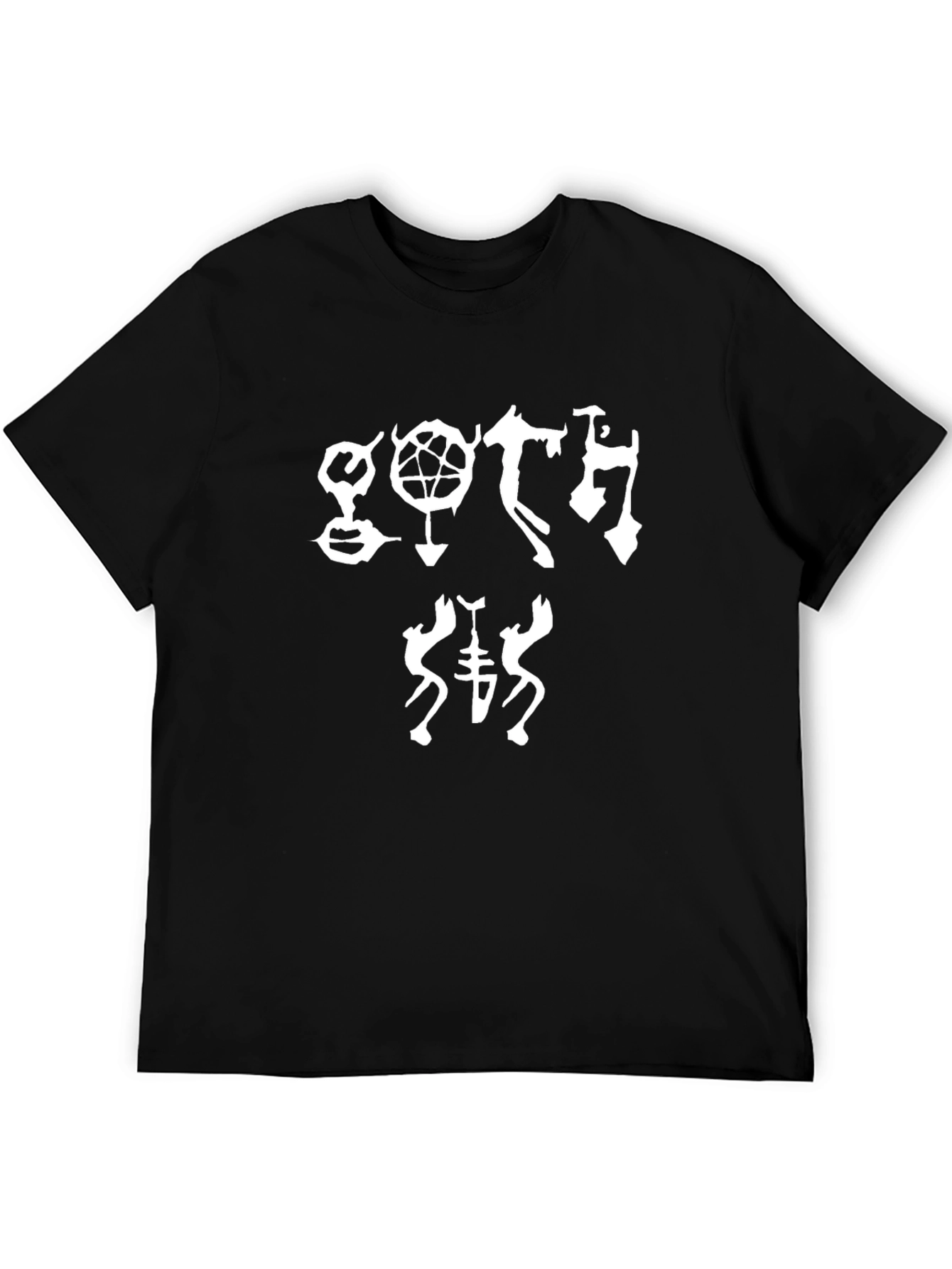 Goth Graphic Tee - Dark Aesthetic Fashion