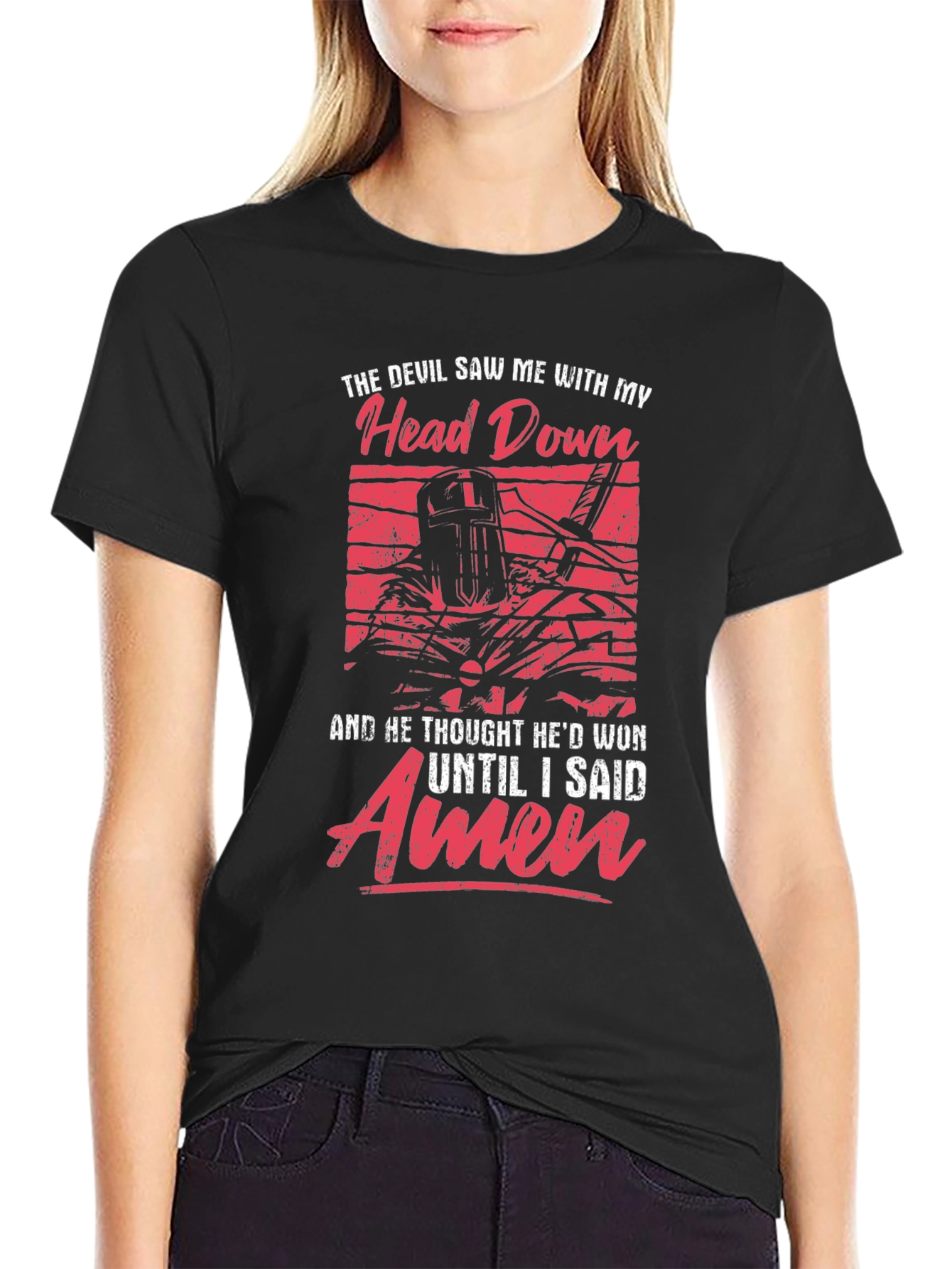 The Devil Saw Me With My Head Down T-Shirt
