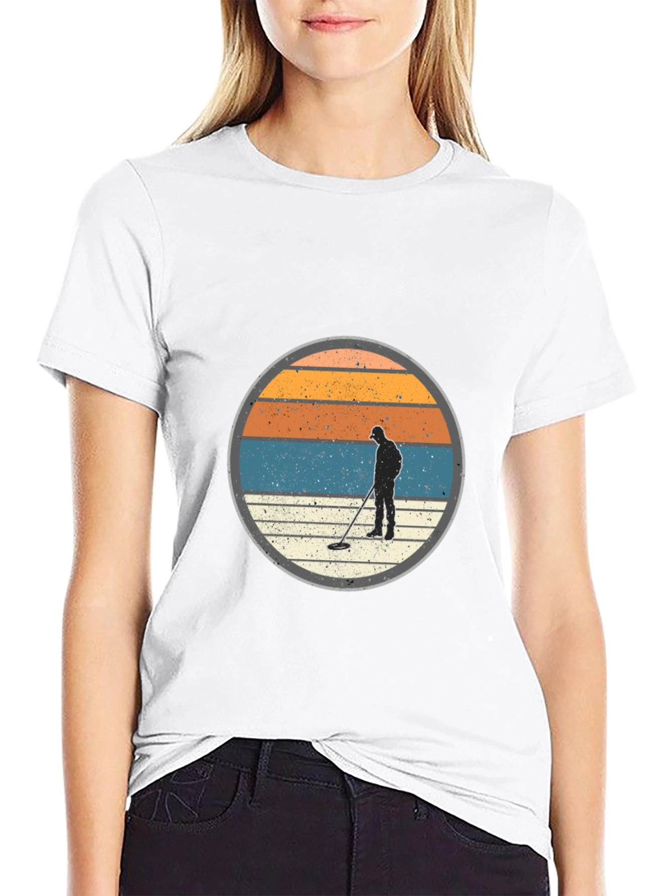 Retro Metal Detecting T-Shirt