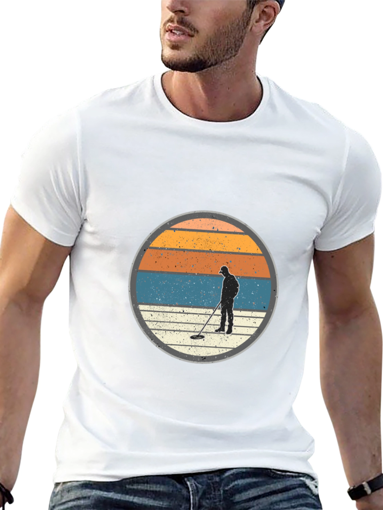 Retro Metal Detecting T-Shirt