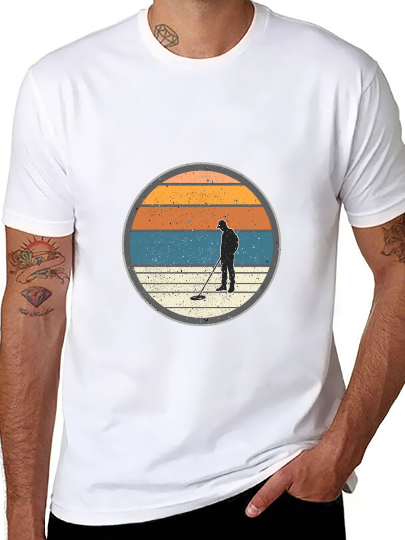 Retro Metal Detecting T-Shirt