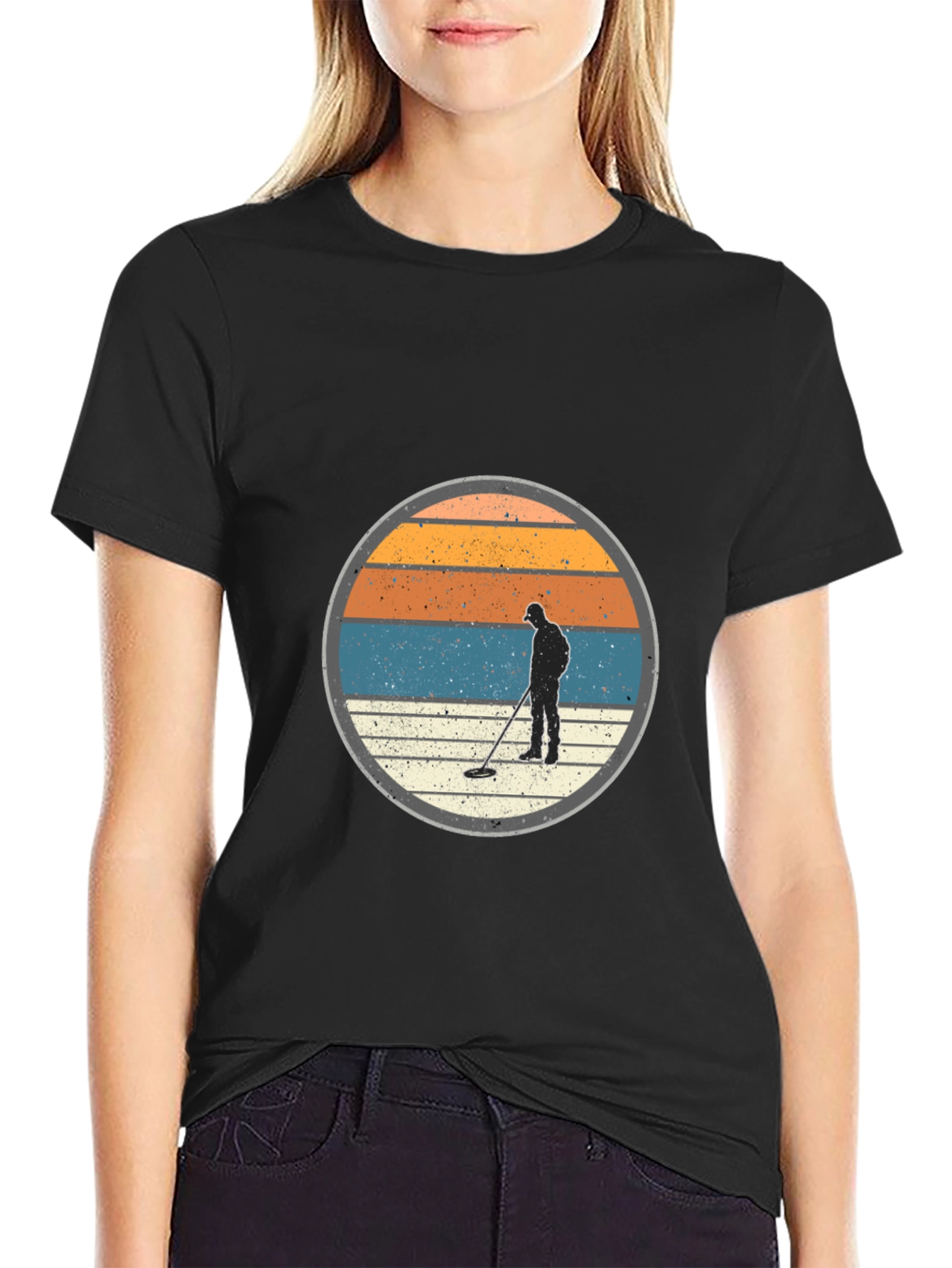 Retro Metal Detecting T-Shirt