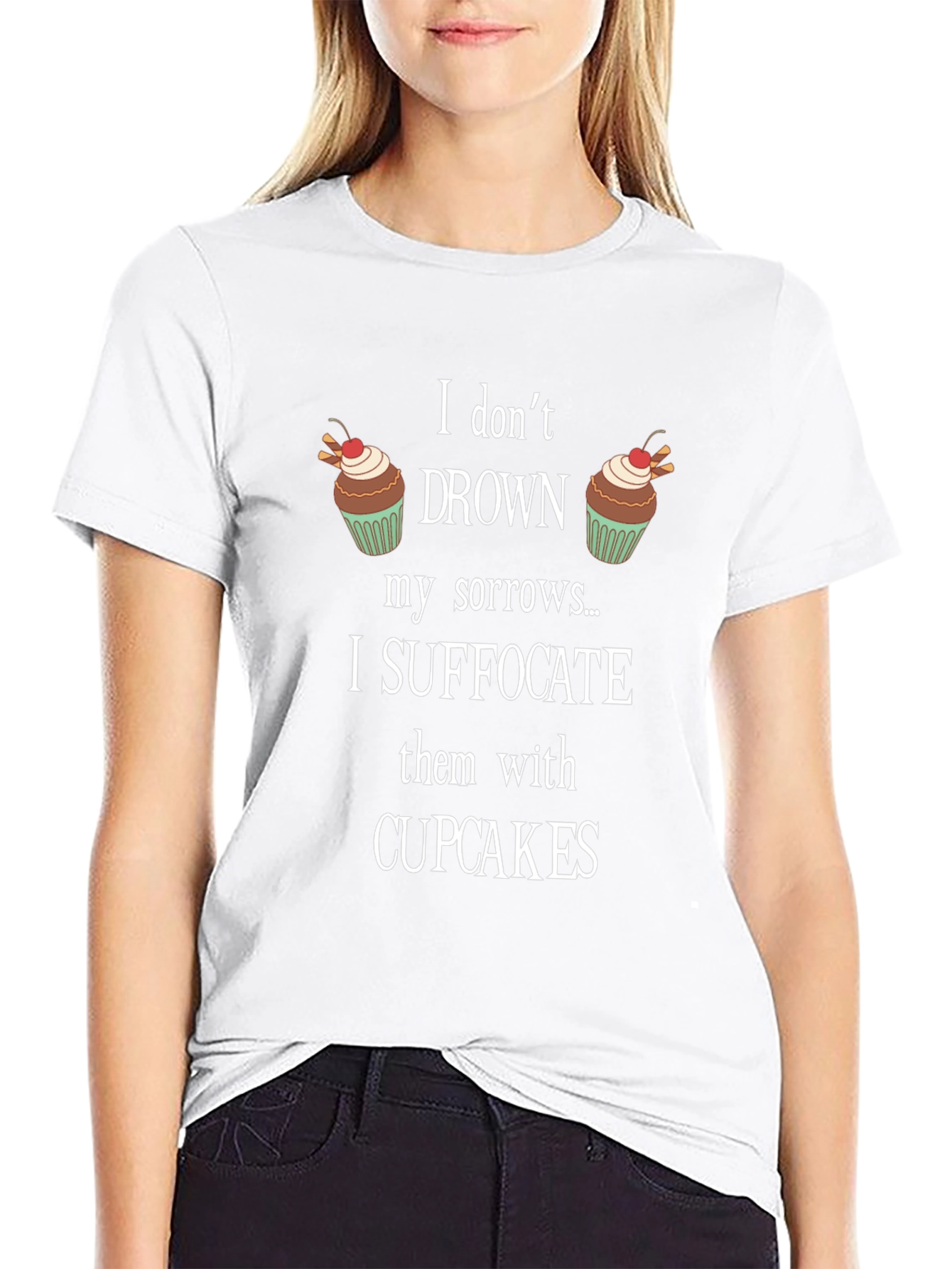 Cupcake Sorrow Suffocation T-Shirt
