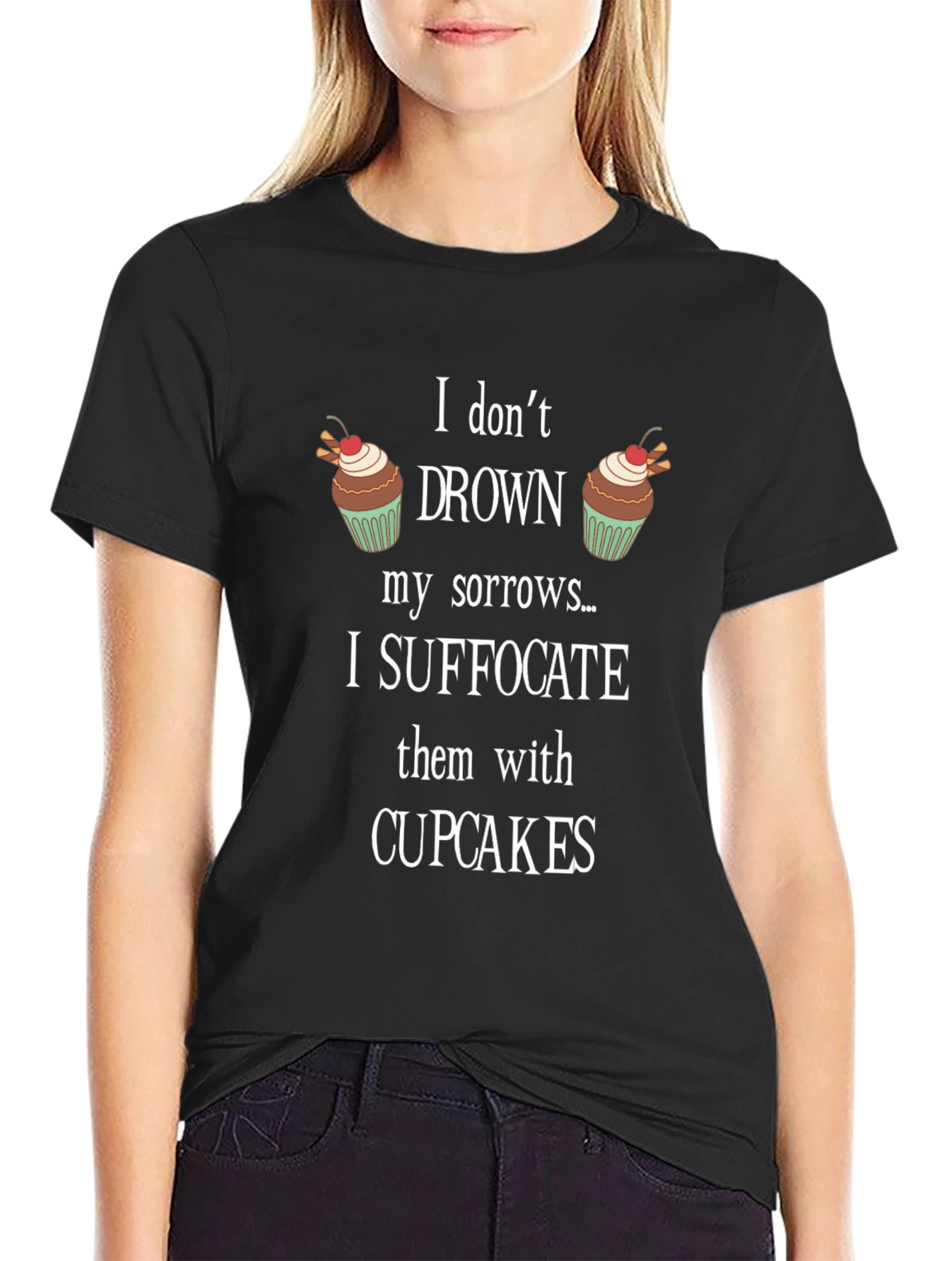Cupcake Sorrow Suffocation T-Shirt