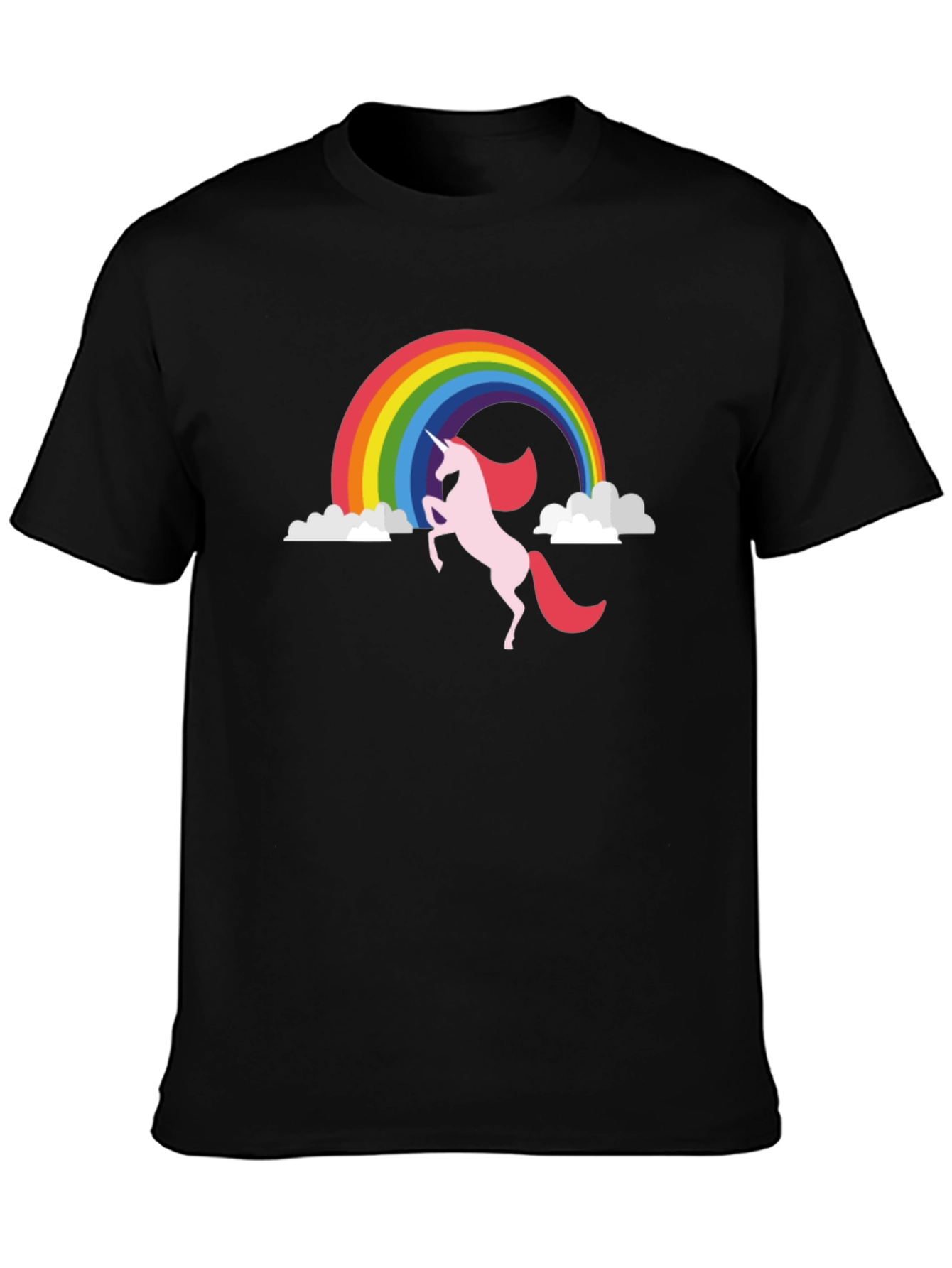 Unicorn Rainbow Graphic T-Shirt
