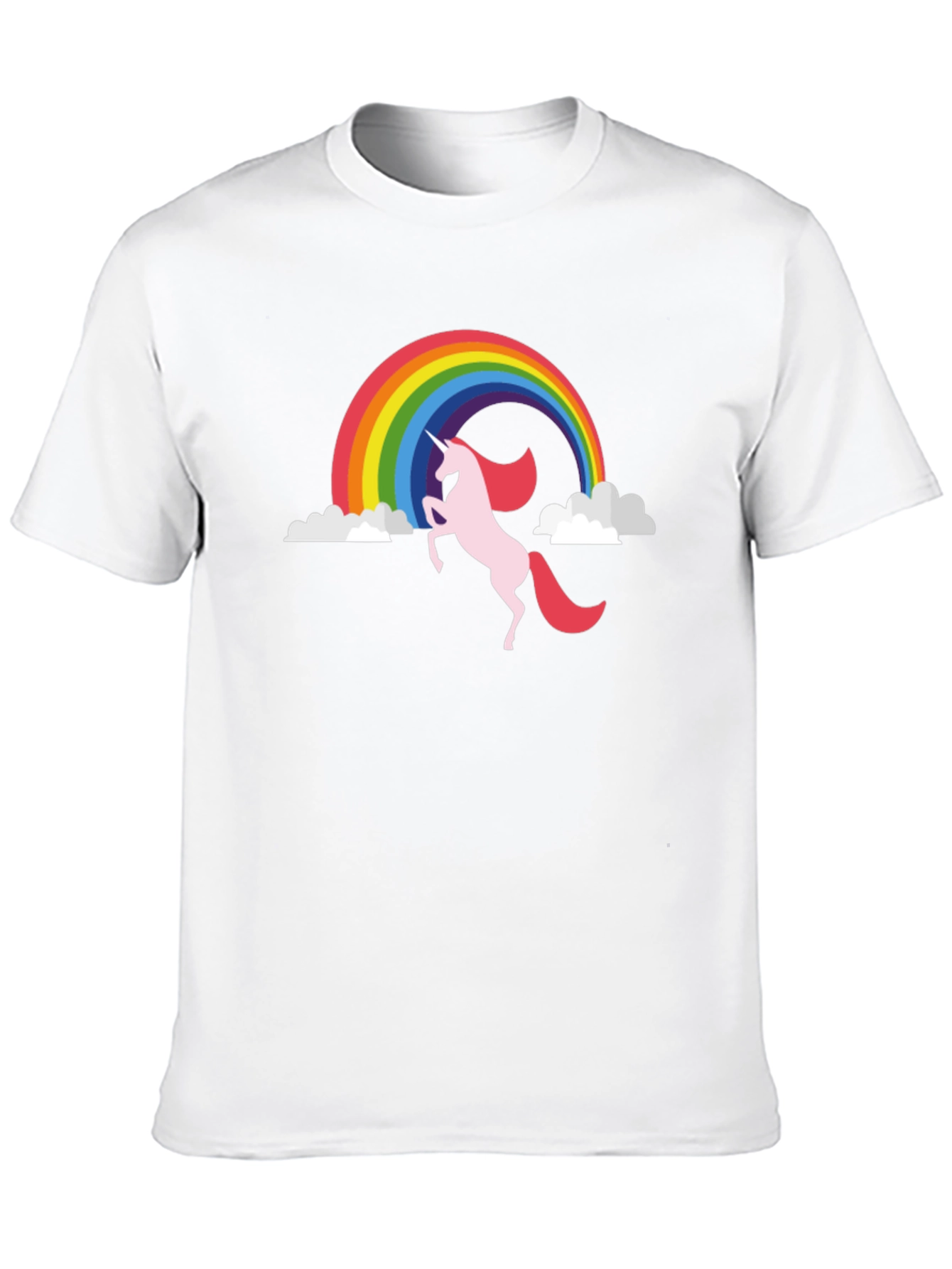Unicorn Rainbow Graphic T-Shirt