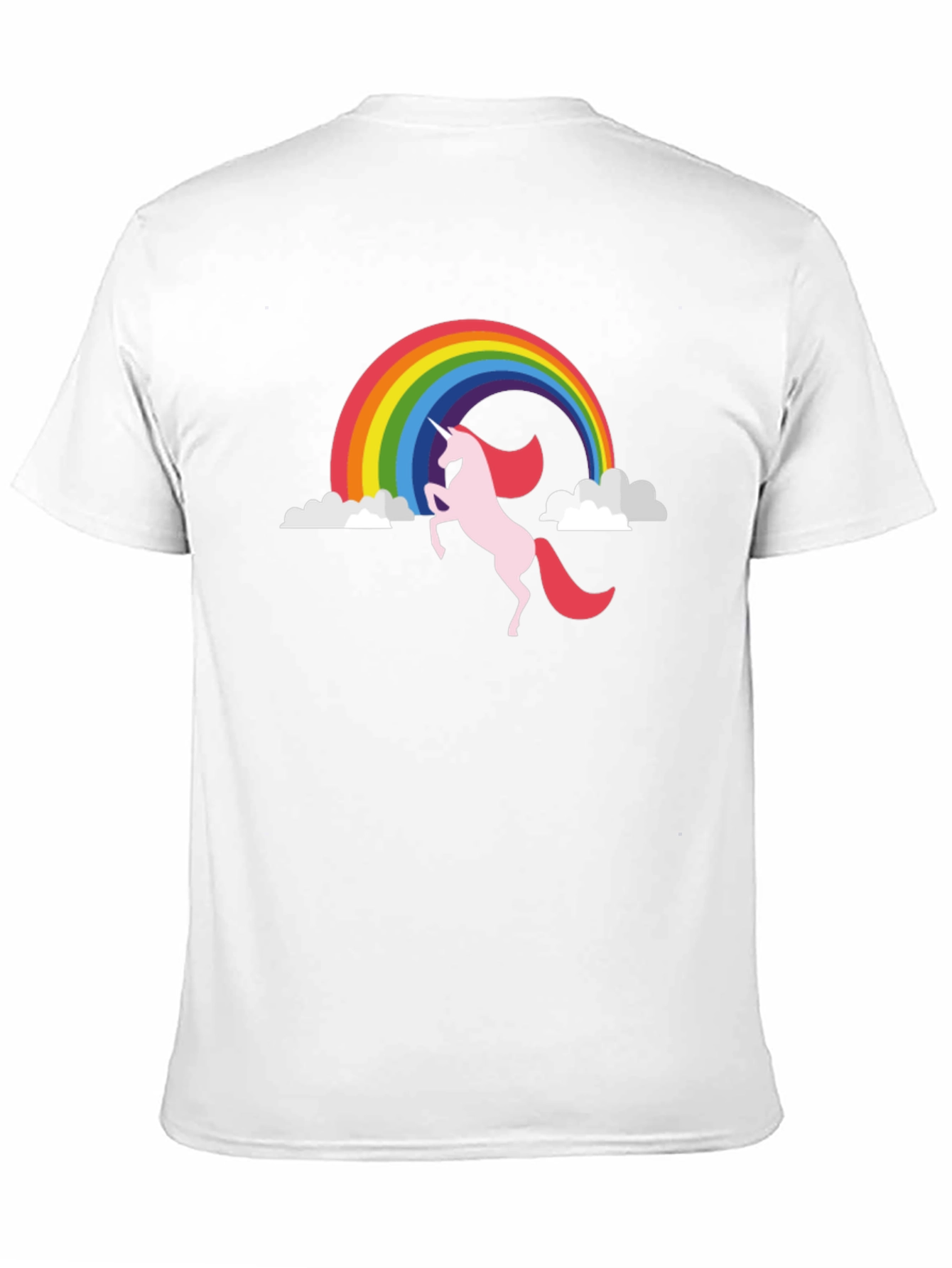 Unicorn Rainbow Graphic T-Shirt