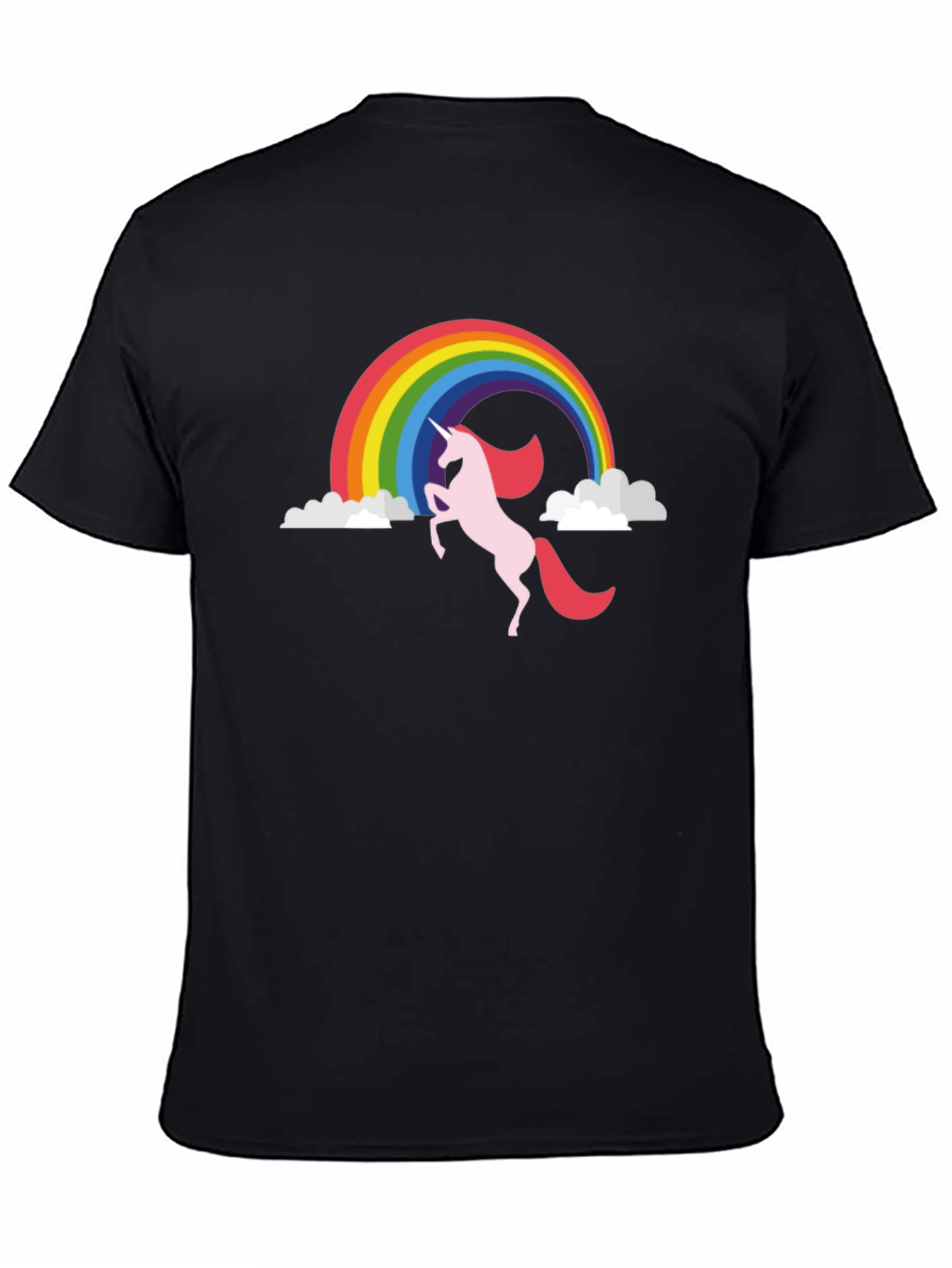 Unicorn Rainbow Graphic T-Shirt