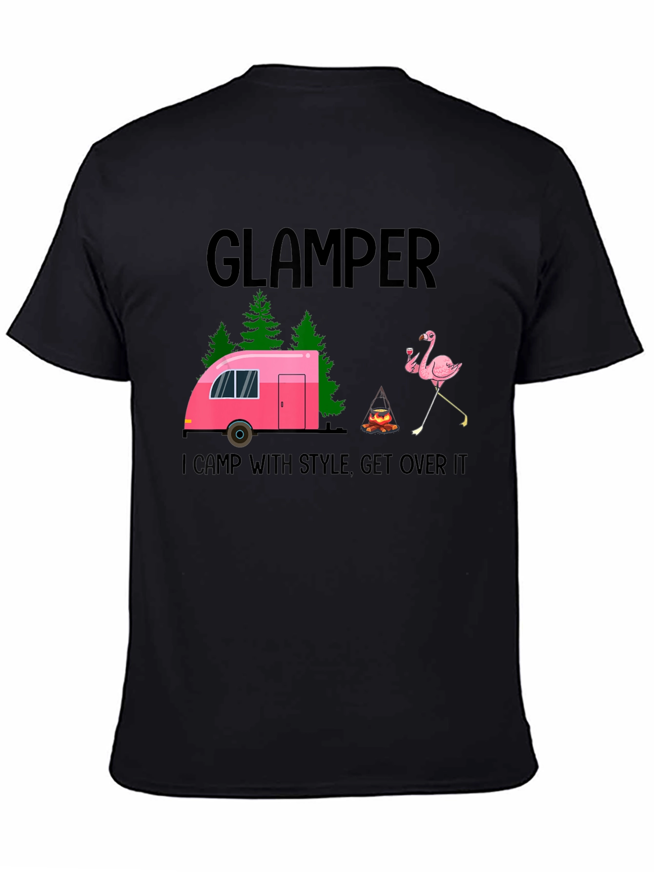 Glamper T-Shirt - I Camp with Style