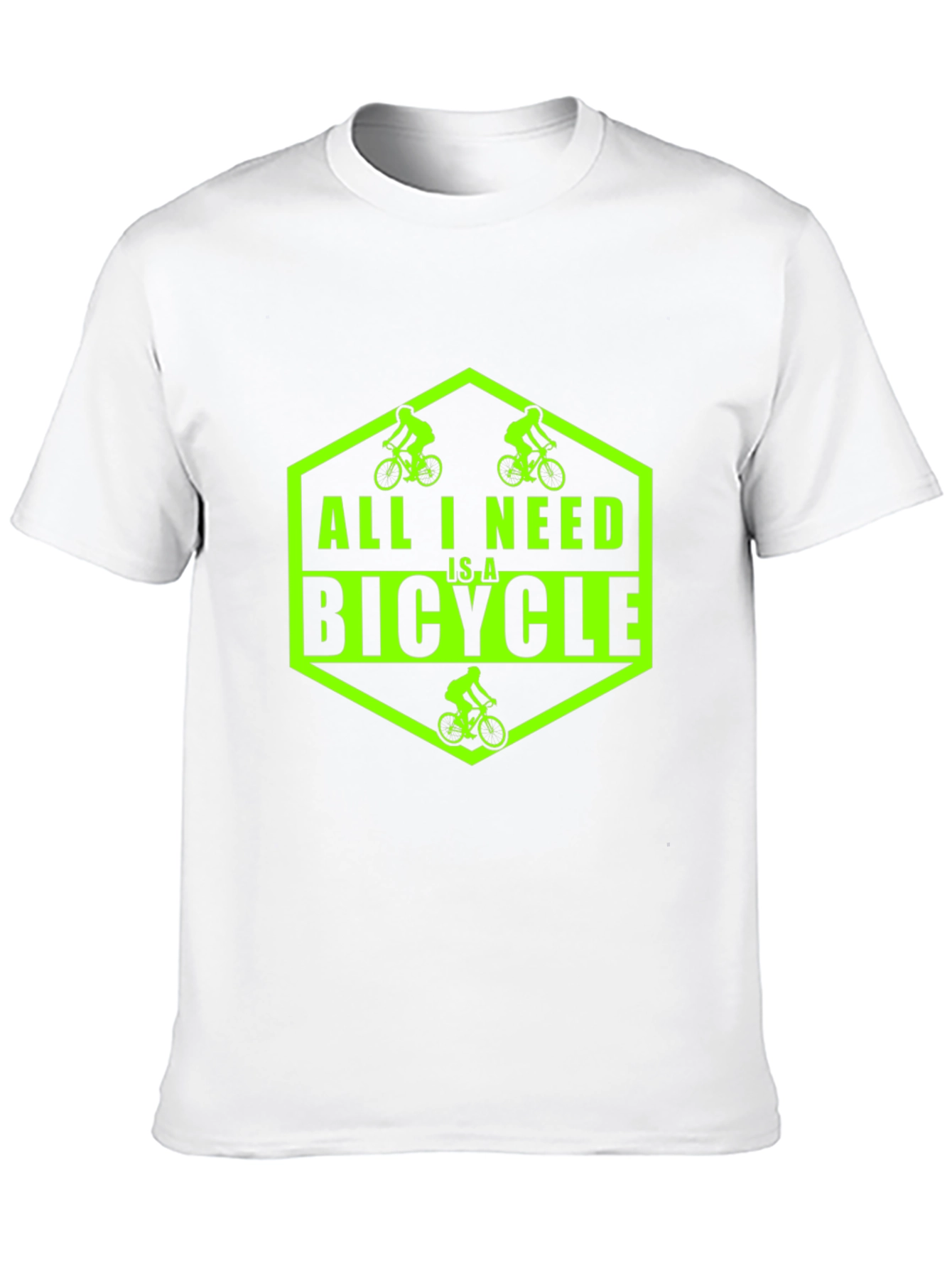 All I Need Is A Bicycle Graphic T-Shirt
