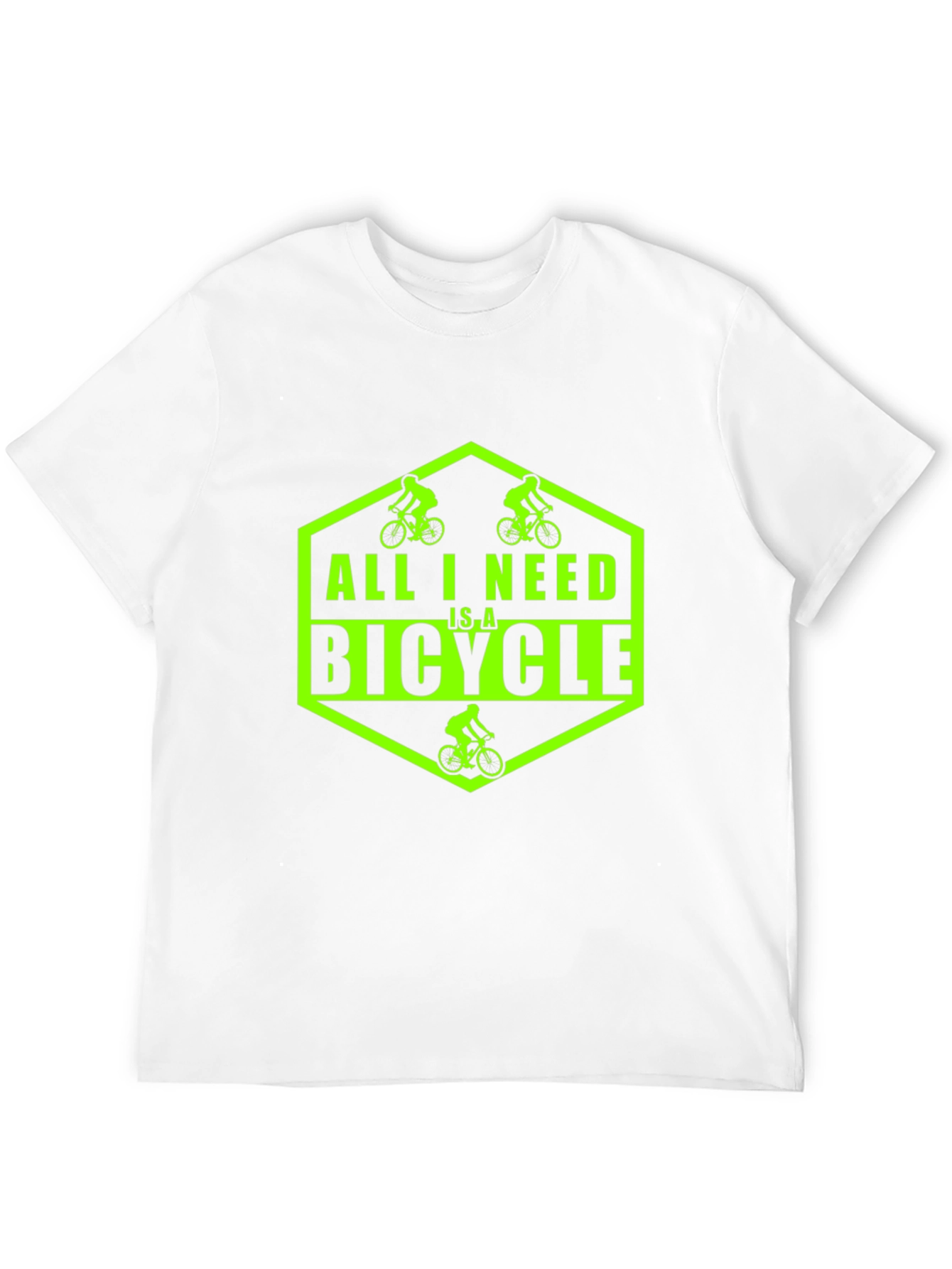 All I Need Is A Bicycle Graphic T-Shirt