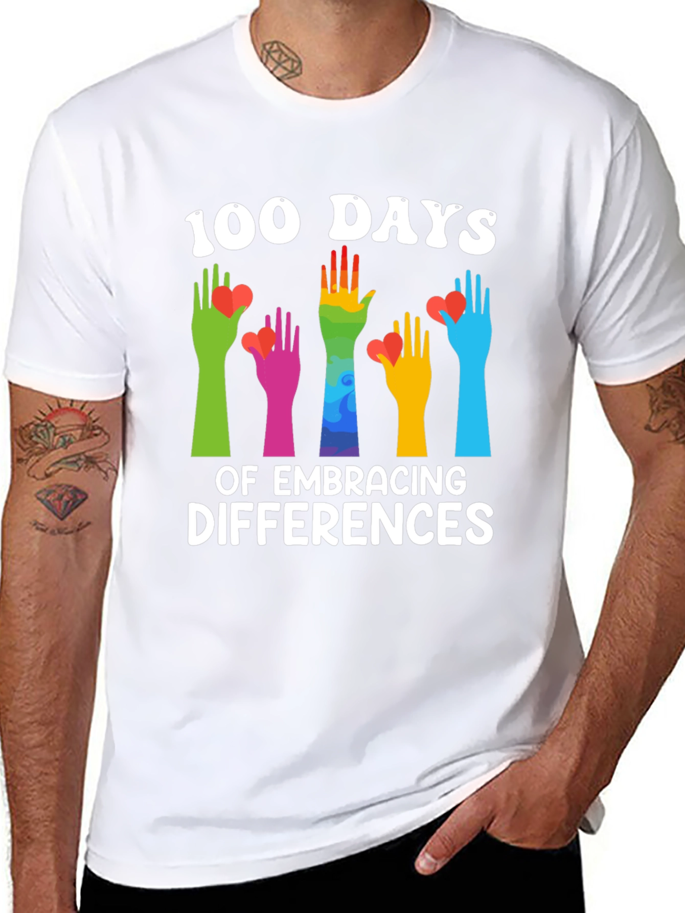 100 Days of Embracing Differences T-Shirt