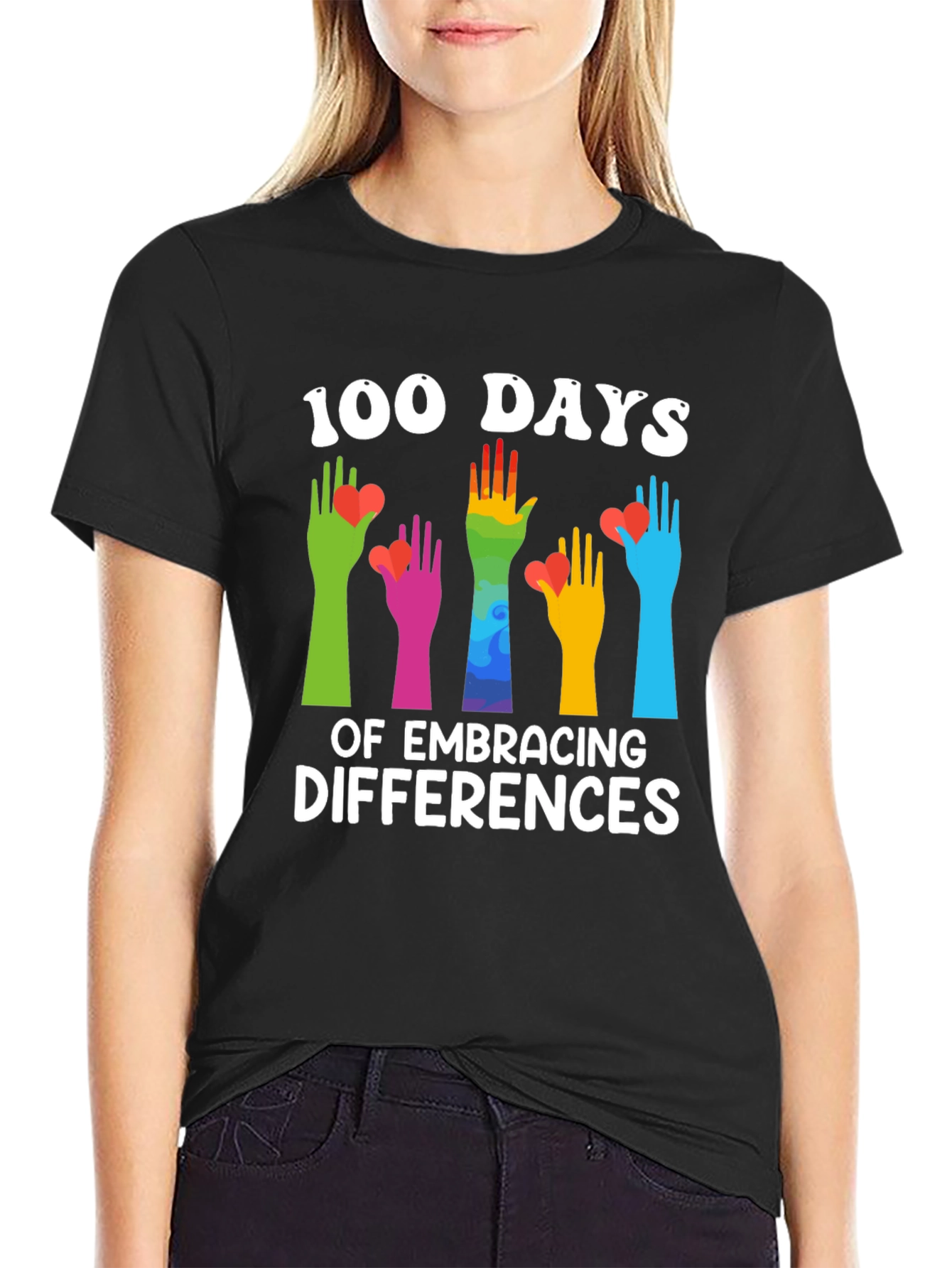 100 Days of Embracing Differences T-Shirt