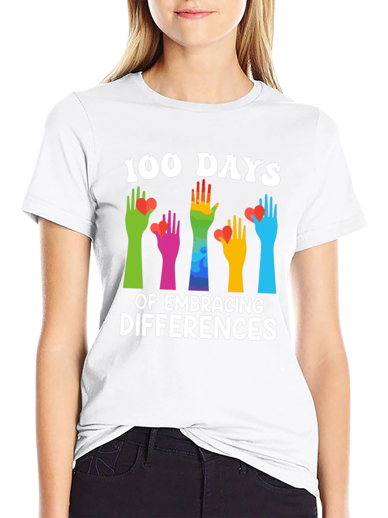 100 Days of Embracing Differences T-Shirt