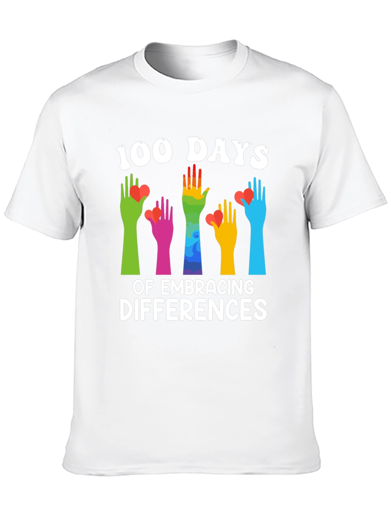 100 Days of Embracing Differences T-Shirt
