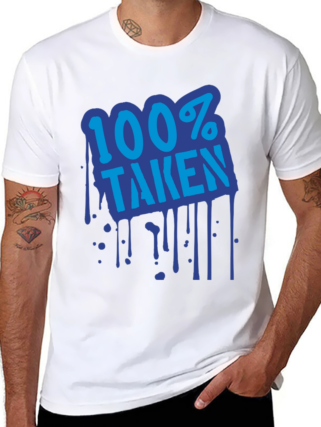100% Taken Graphic Tee - Black