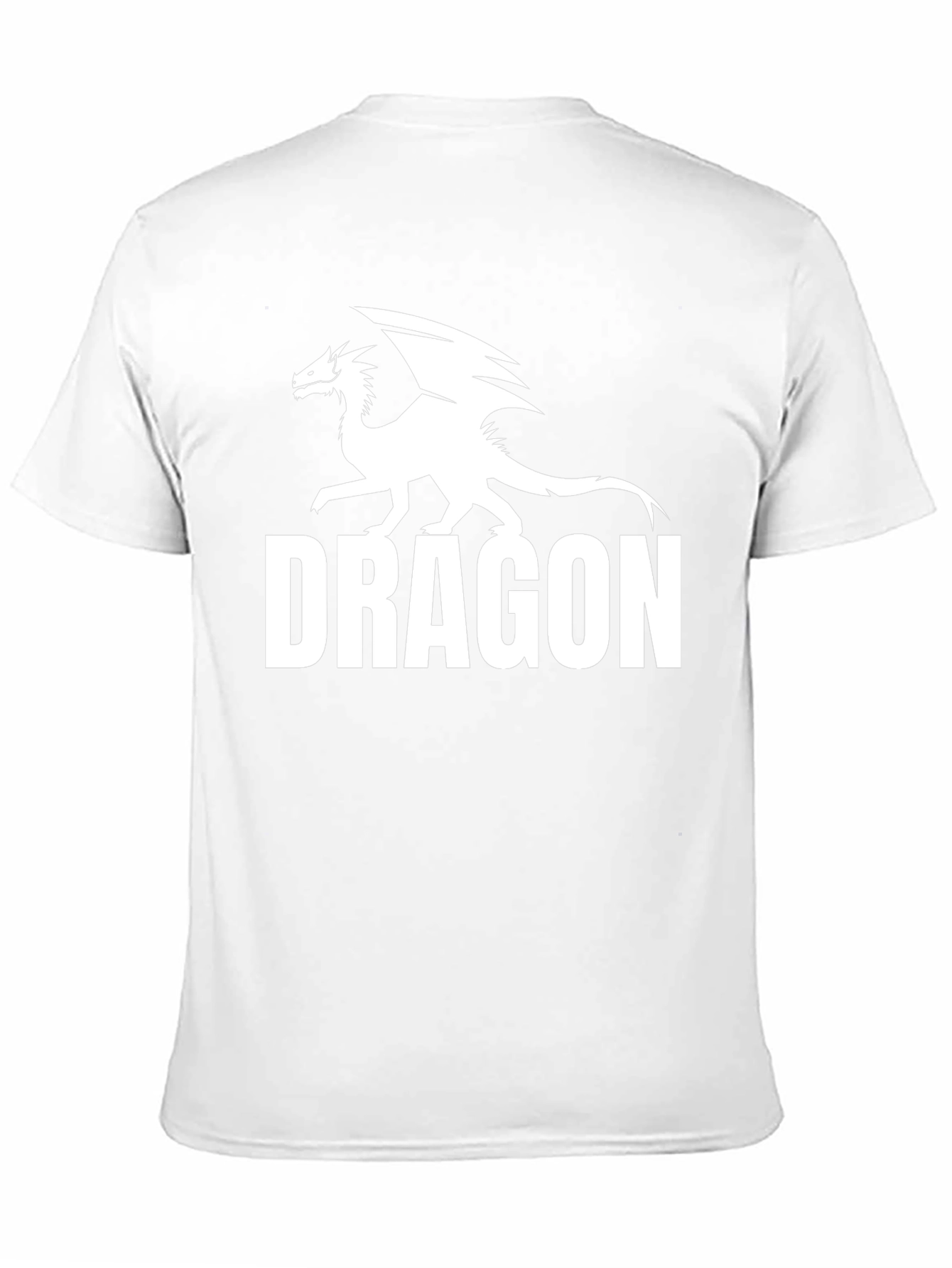 Dragon Graphic Tee - Black Cotton Comfort