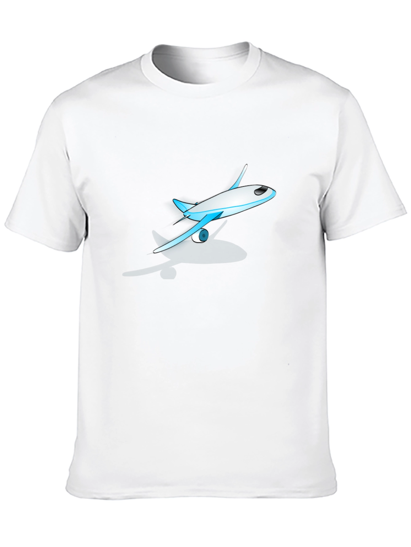 Airplane Graphic Black T-Shirt