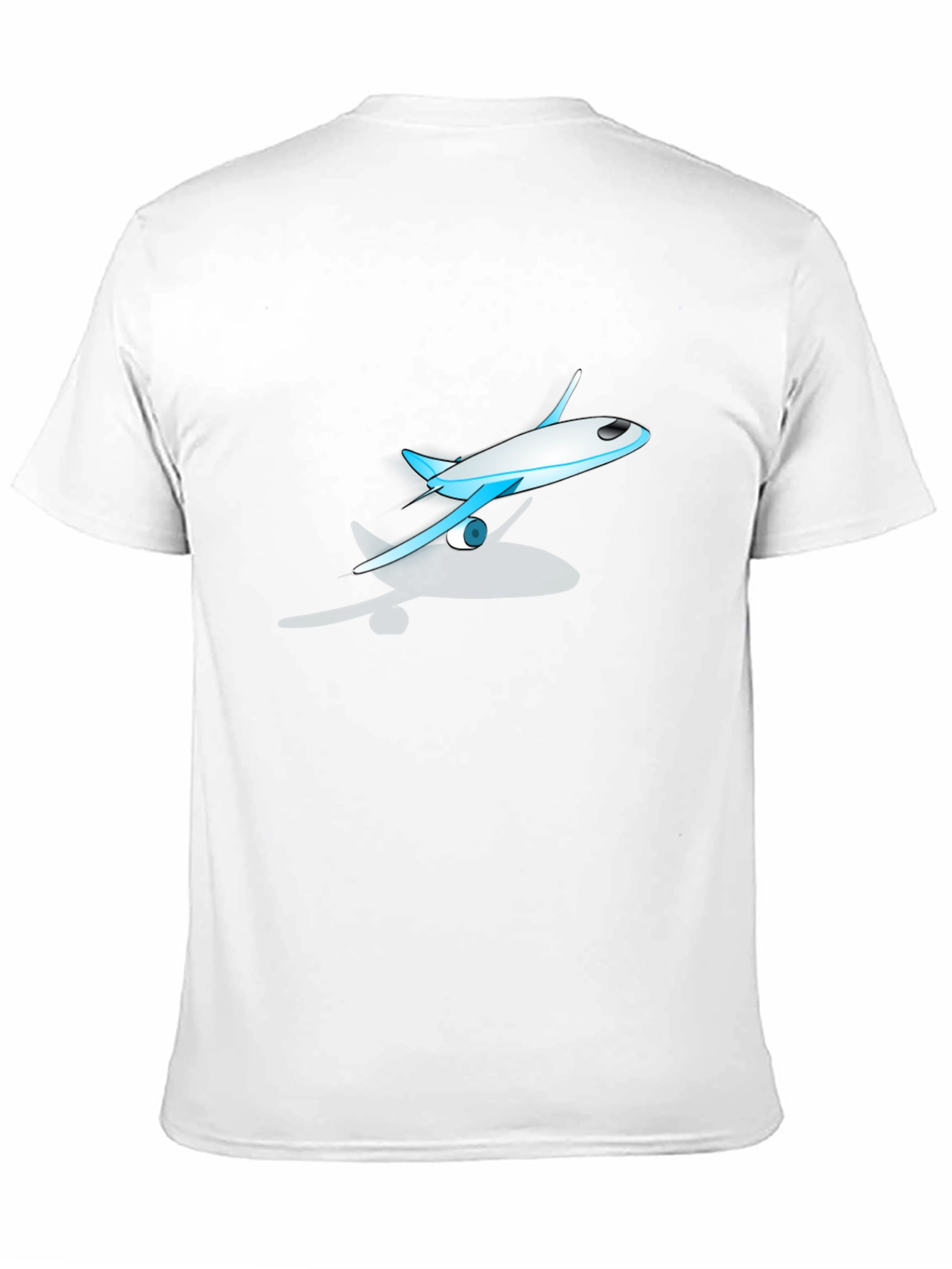 Airplane Graphic Black T-Shirt