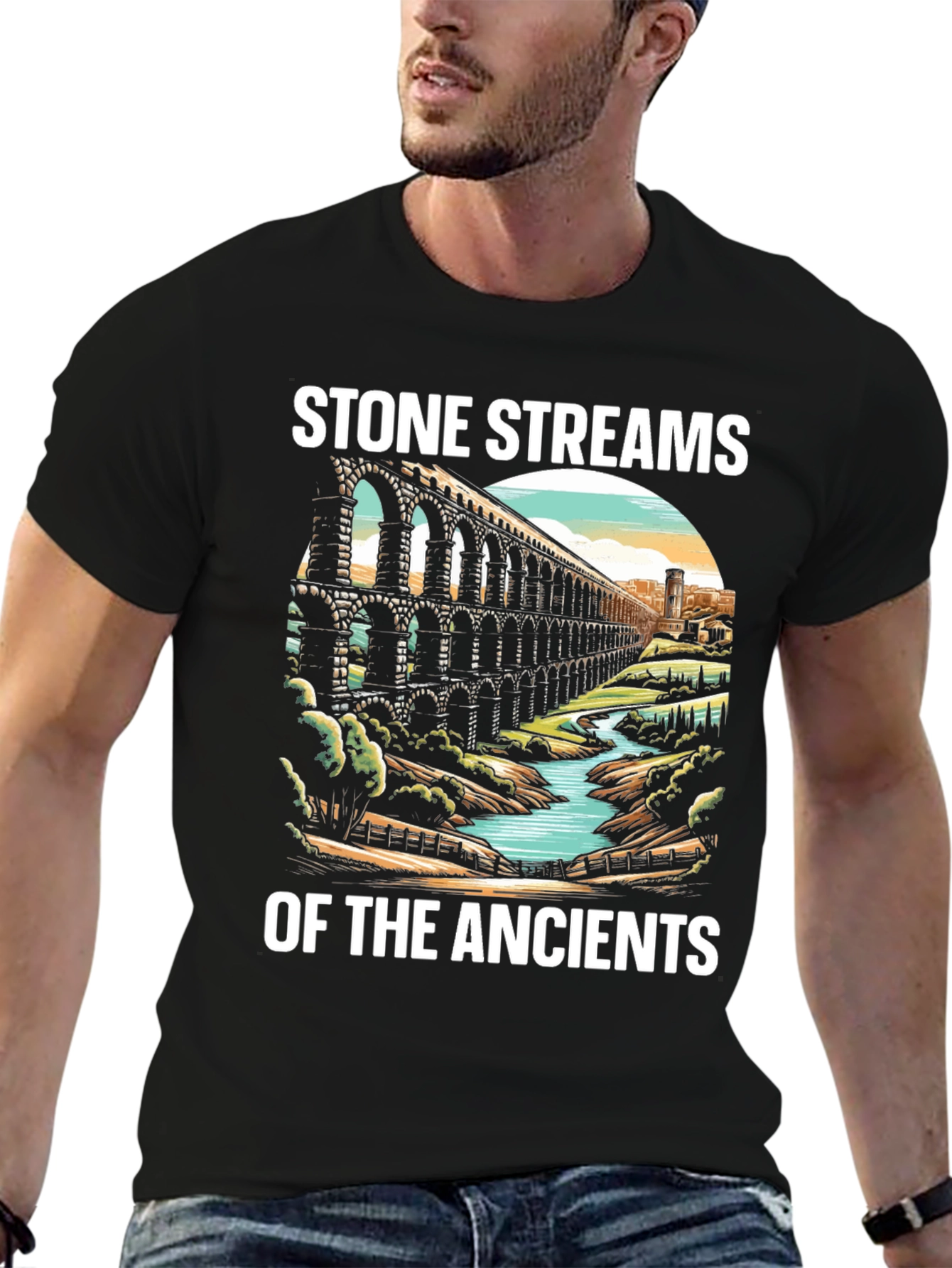 Stone Streams of the Ancients T-Shirt