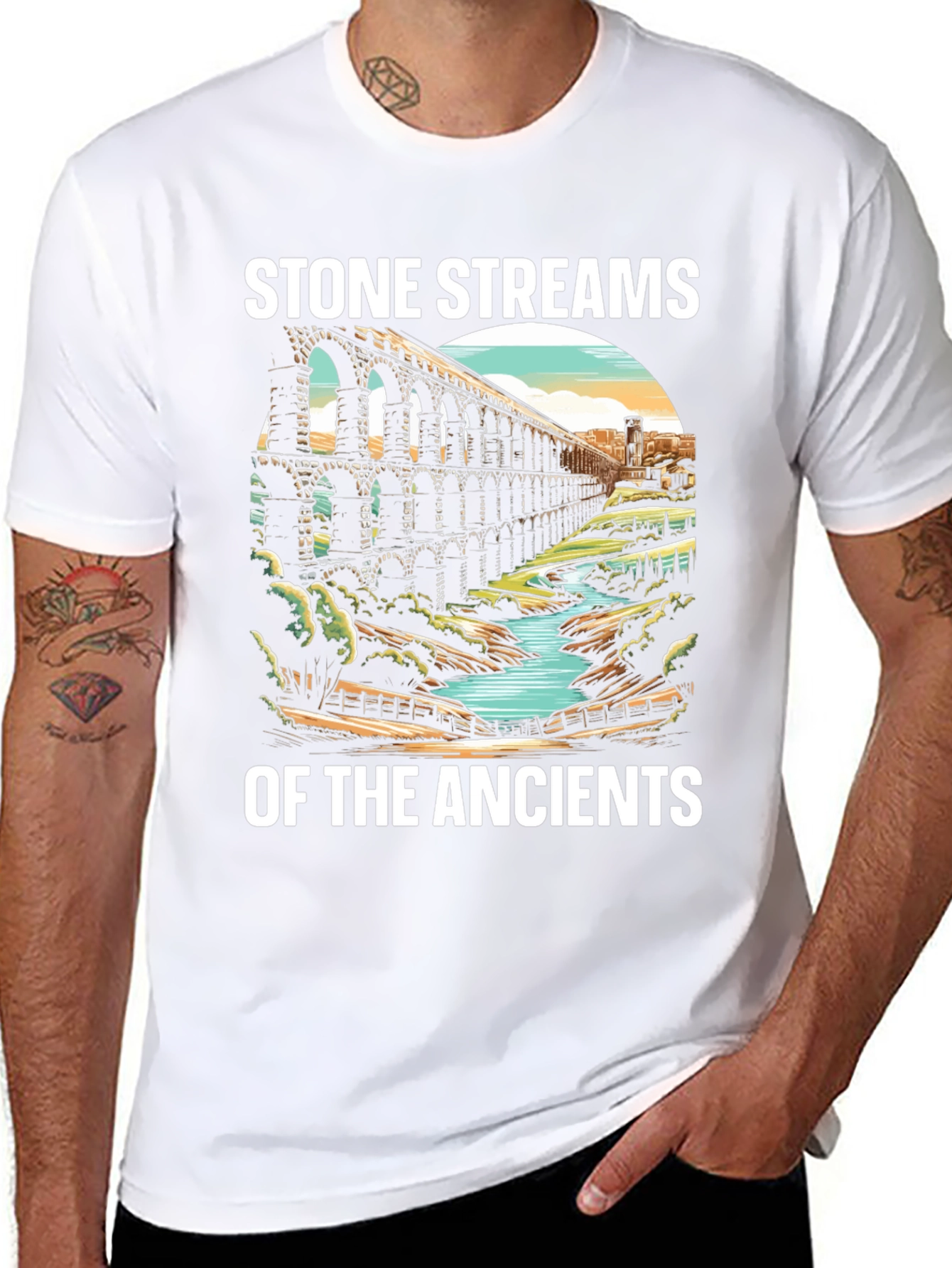 Stone Streams of the Ancients T-Shirt