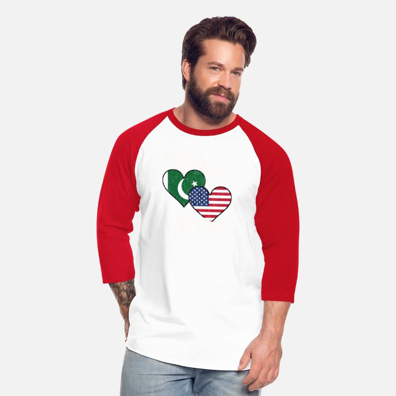 Pakistani American Heart Flags Pakistan America