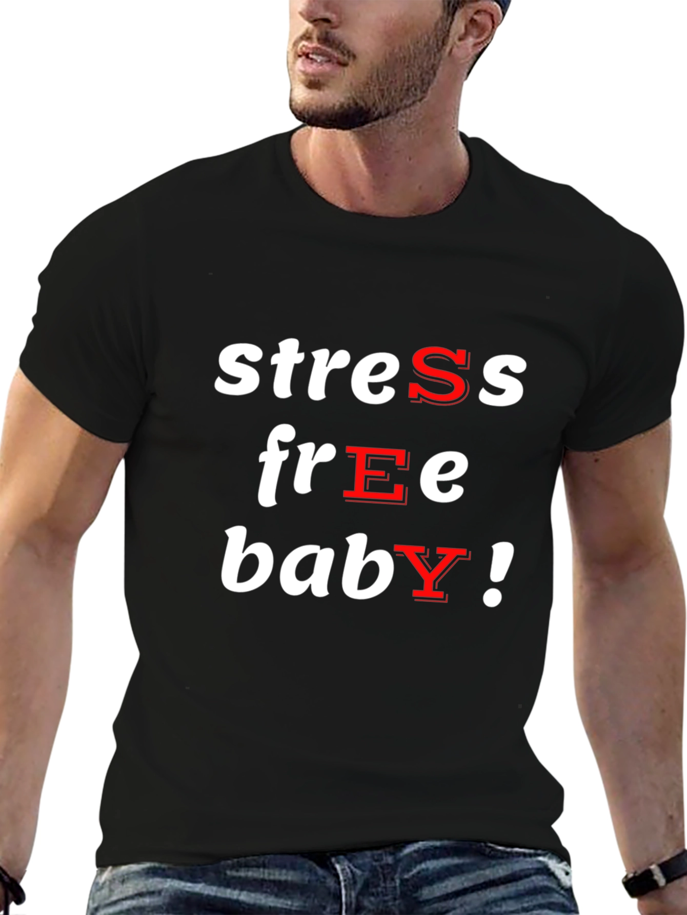 Stress Free Baby Graphic Tee - Comfort Fit