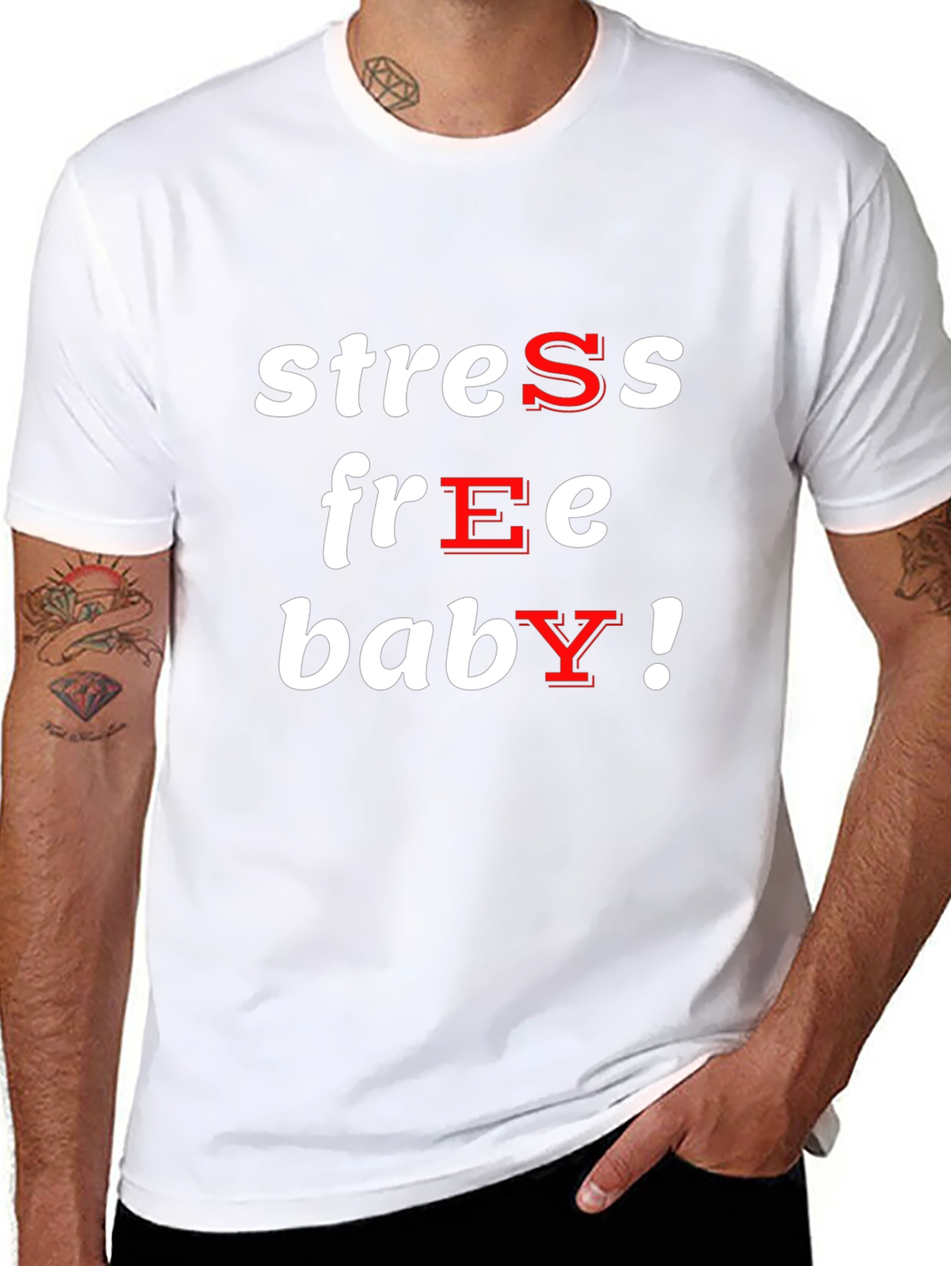 Stress Free Baby Graphic Tee - Comfort Fit
