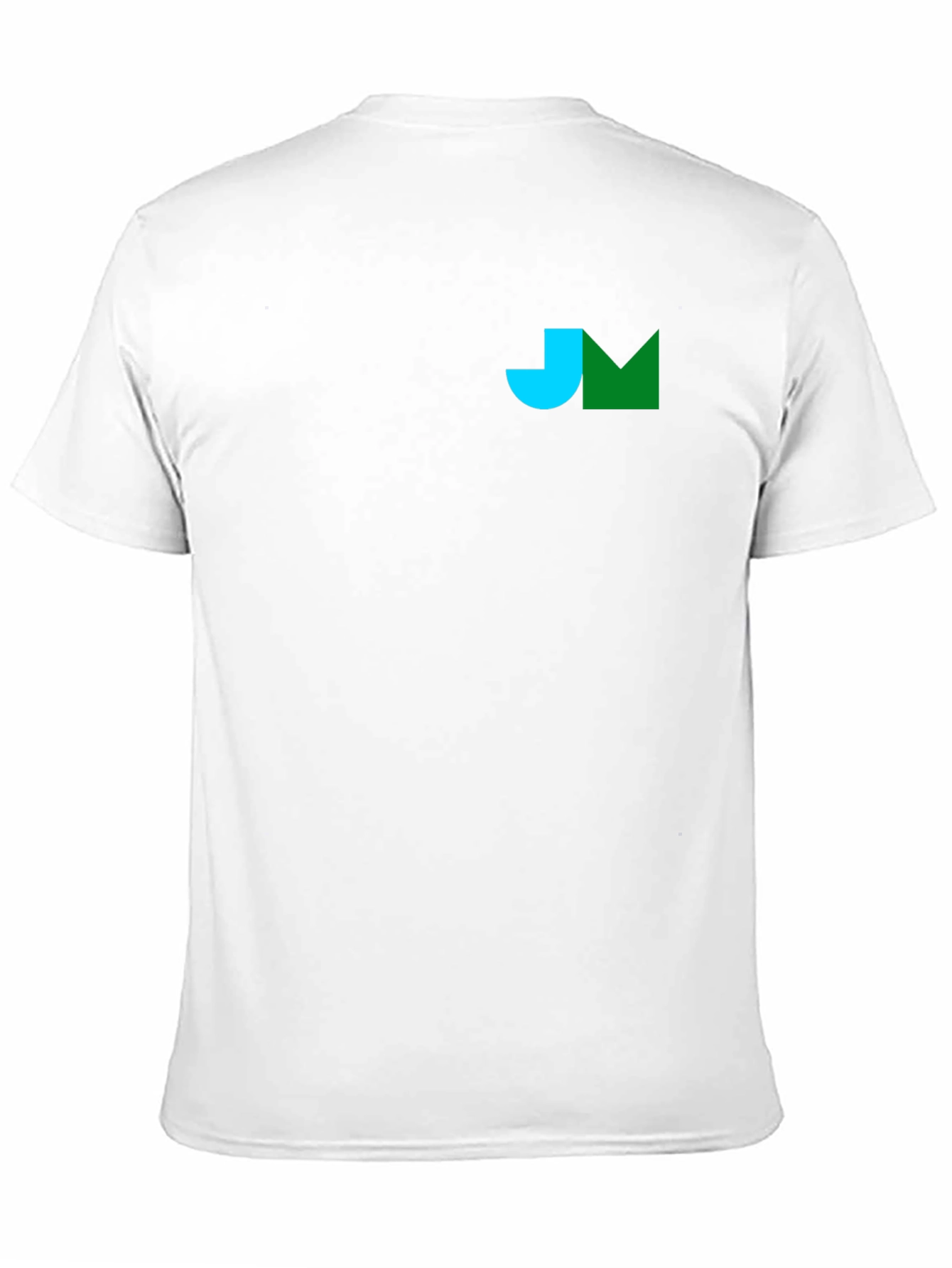 Modern Black T-Shirt with Geometric Logo