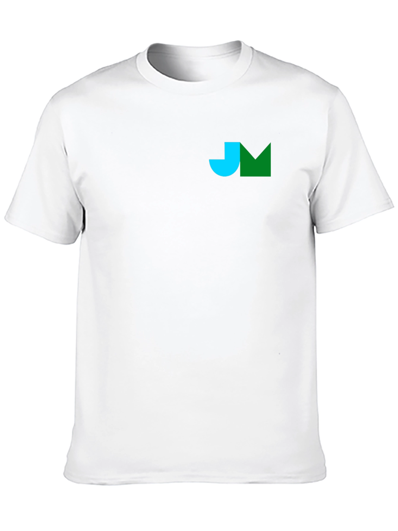 Modern Black T-Shirt with Geometric Logo