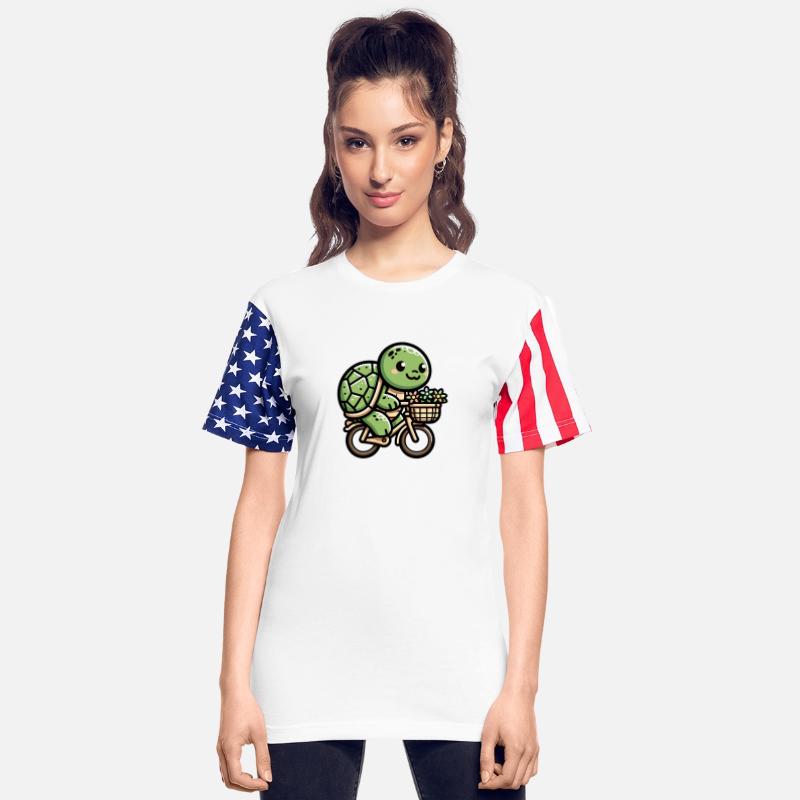 Pedaling Petals: Turtle's Flower Delivery