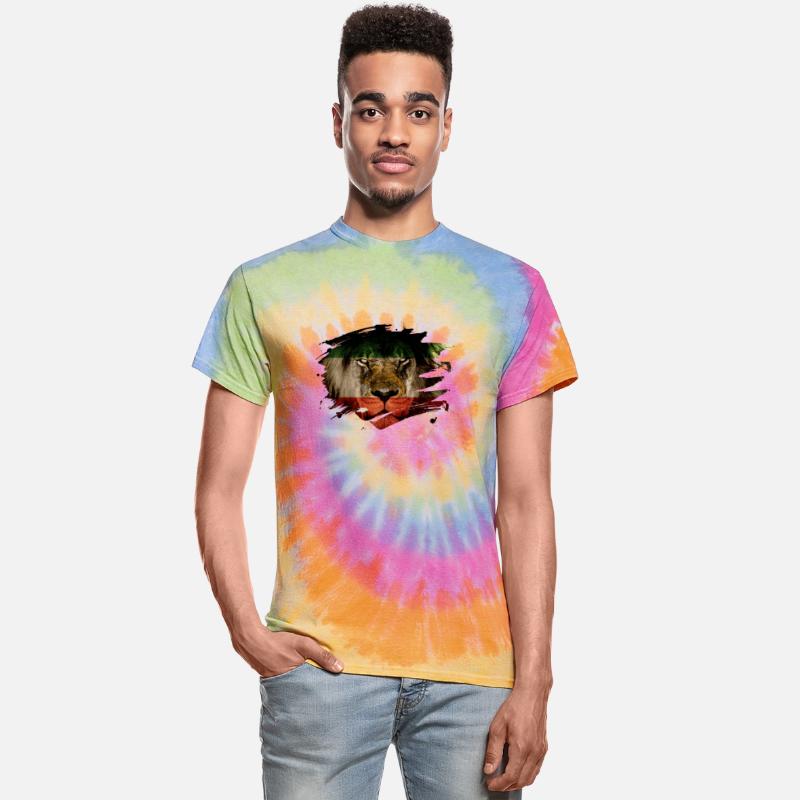 Persia Flag & African Lion Picture