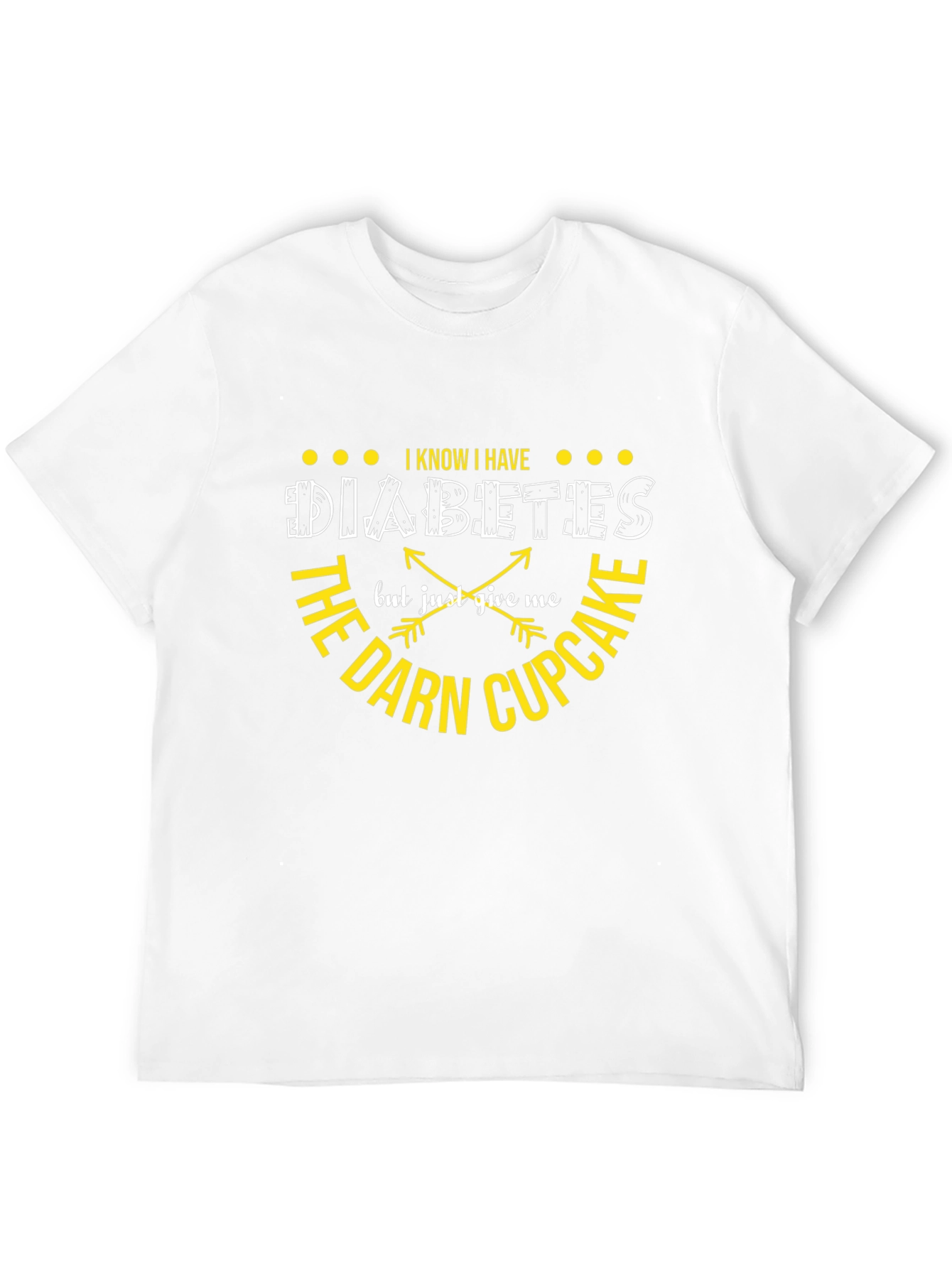 Diabetes Cupcake T-Shirt: Funny Graphic Tee