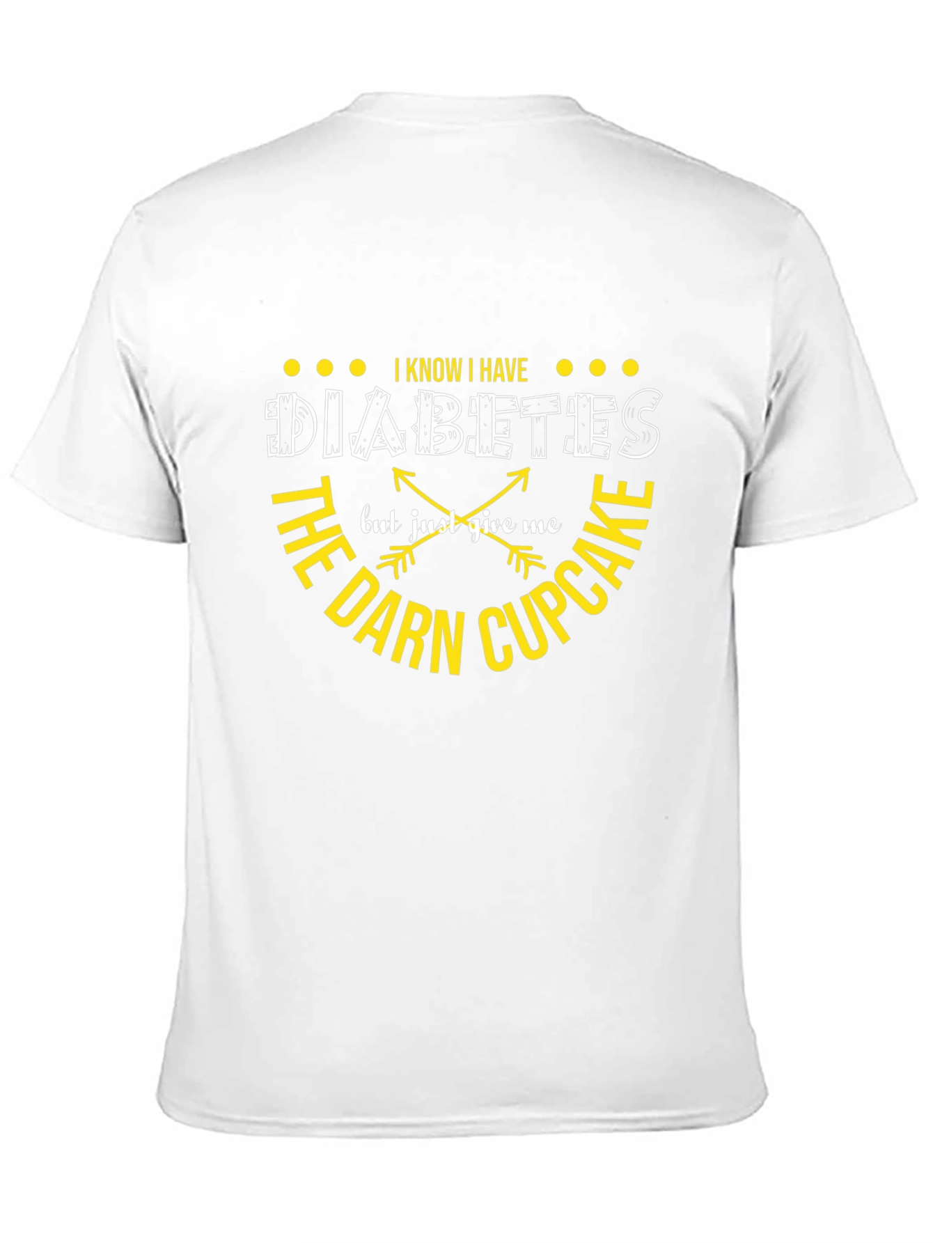 Diabetes Cupcake T-Shirt: Funny Graphic Tee