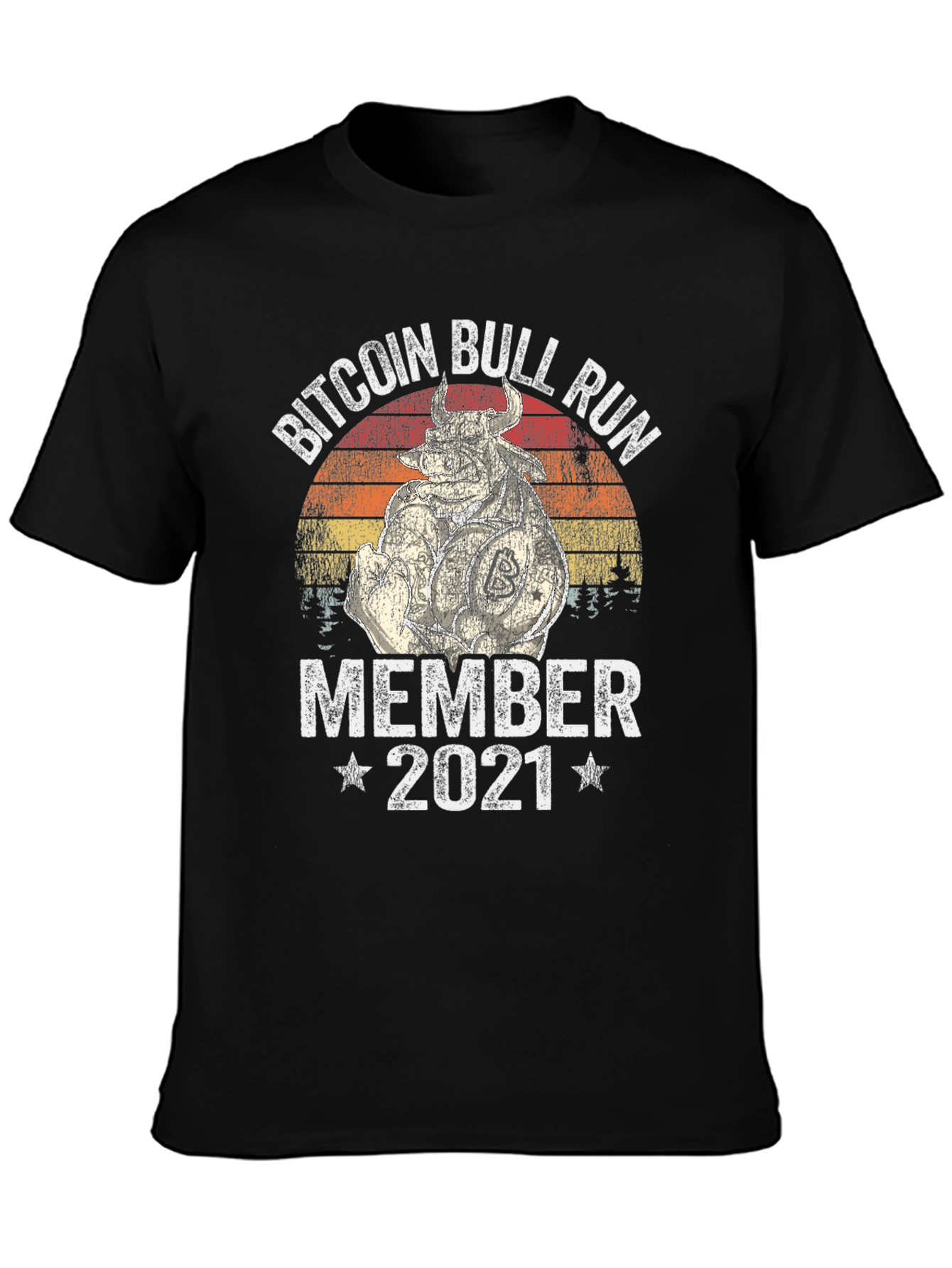 Bitcoin Bull Run Member 2021 T-Shirt