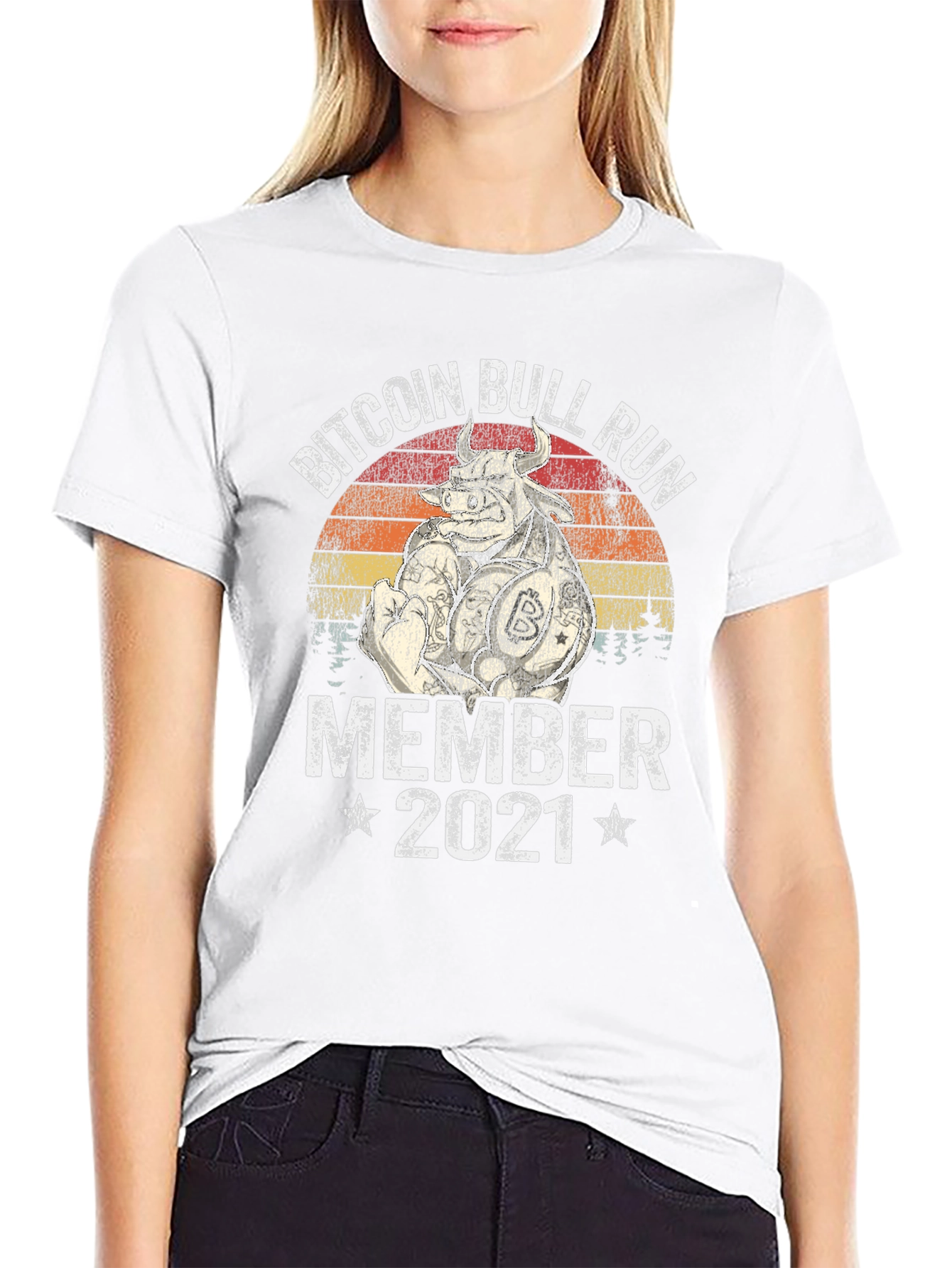 Bitcoin Bull Run Member 2021 T-Shirt