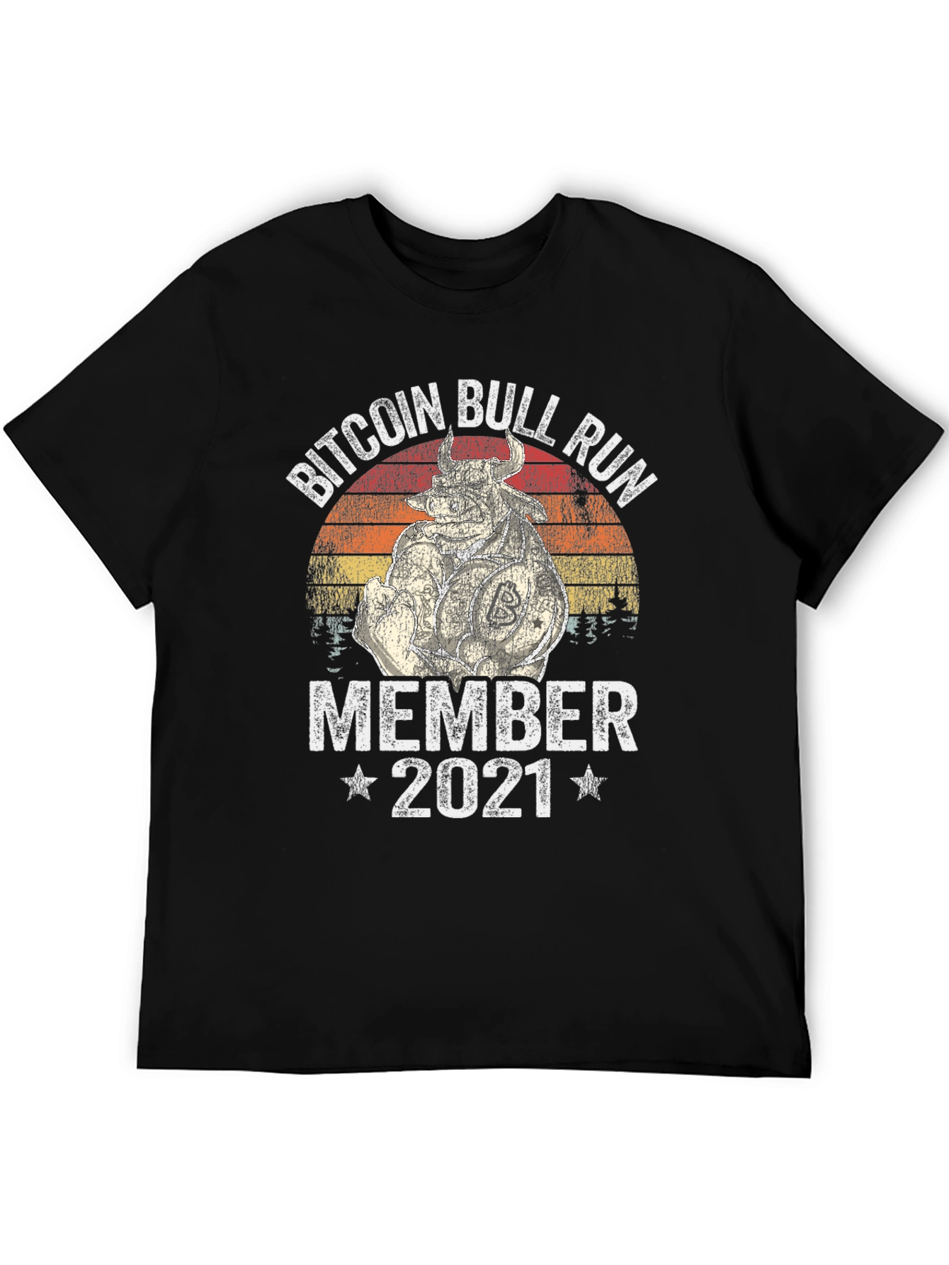 Bitcoin Bull Run Member 2021 T-Shirt