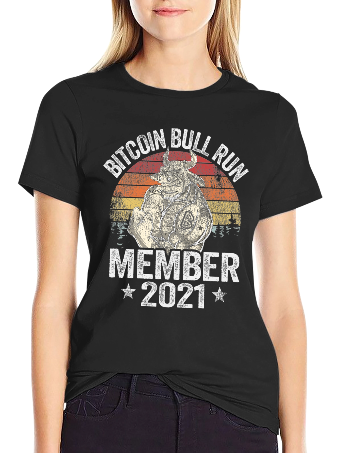 Bitcoin Bull Run Member 2021 T-Shirt
