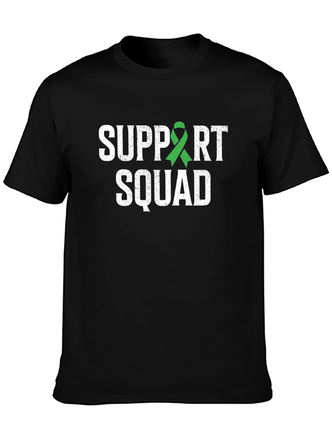 Support Squad Green Ribbon Graphic Tee