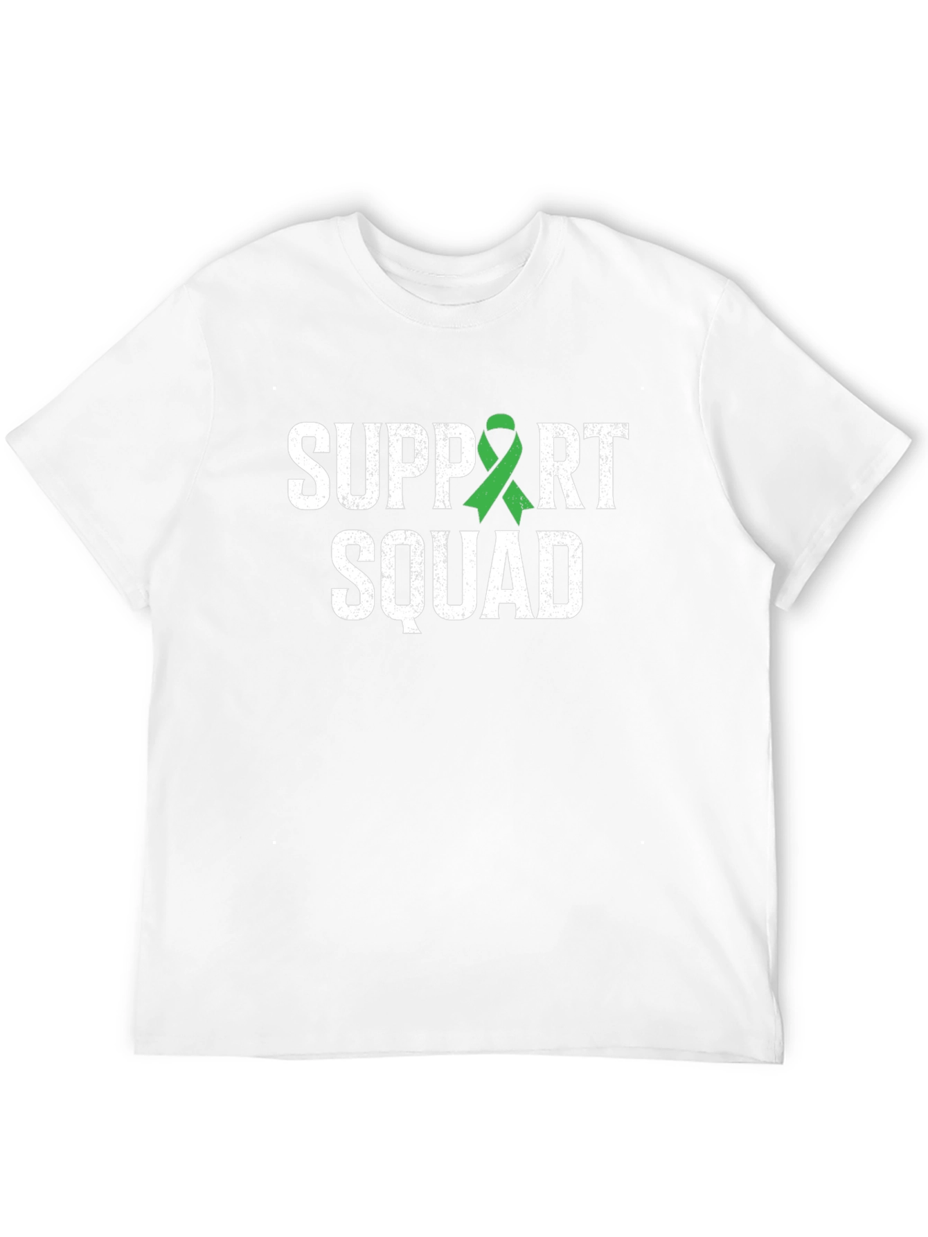 Support Squad Green Ribbon Graphic Tee