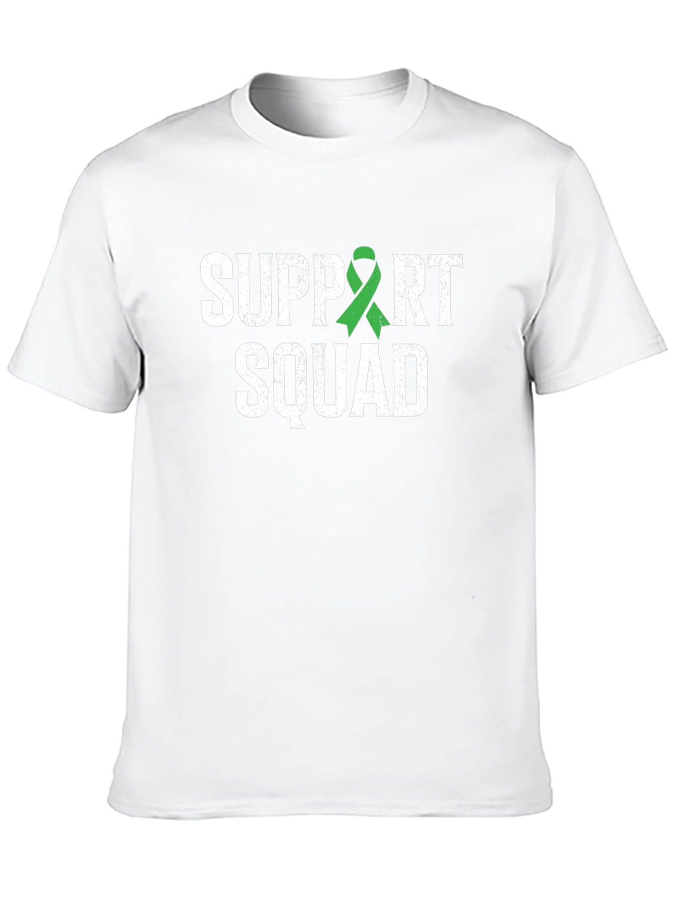 Support Squad Green Ribbon Graphic Tee