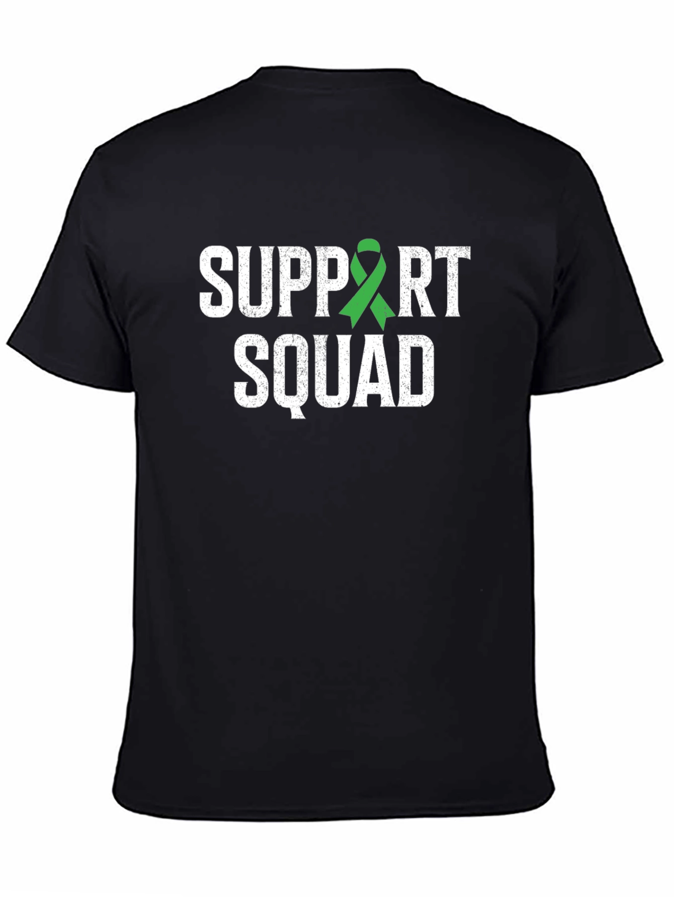 Support Squad Green Ribbon Graphic Tee