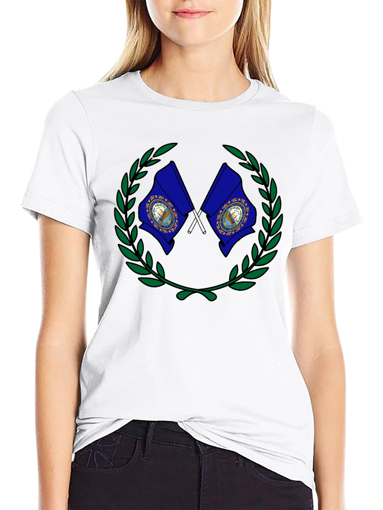 State Flag T-Shirt - New Hampshire Pride