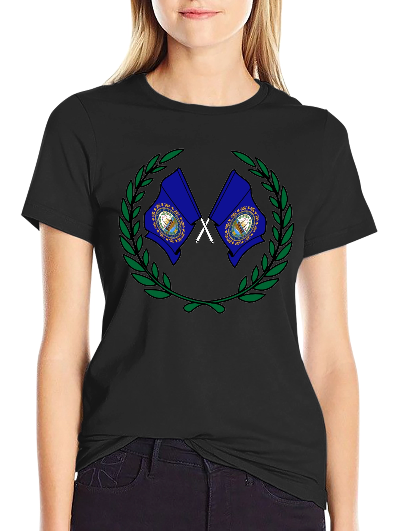 State Flag T-Shirt - New Hampshire Pride