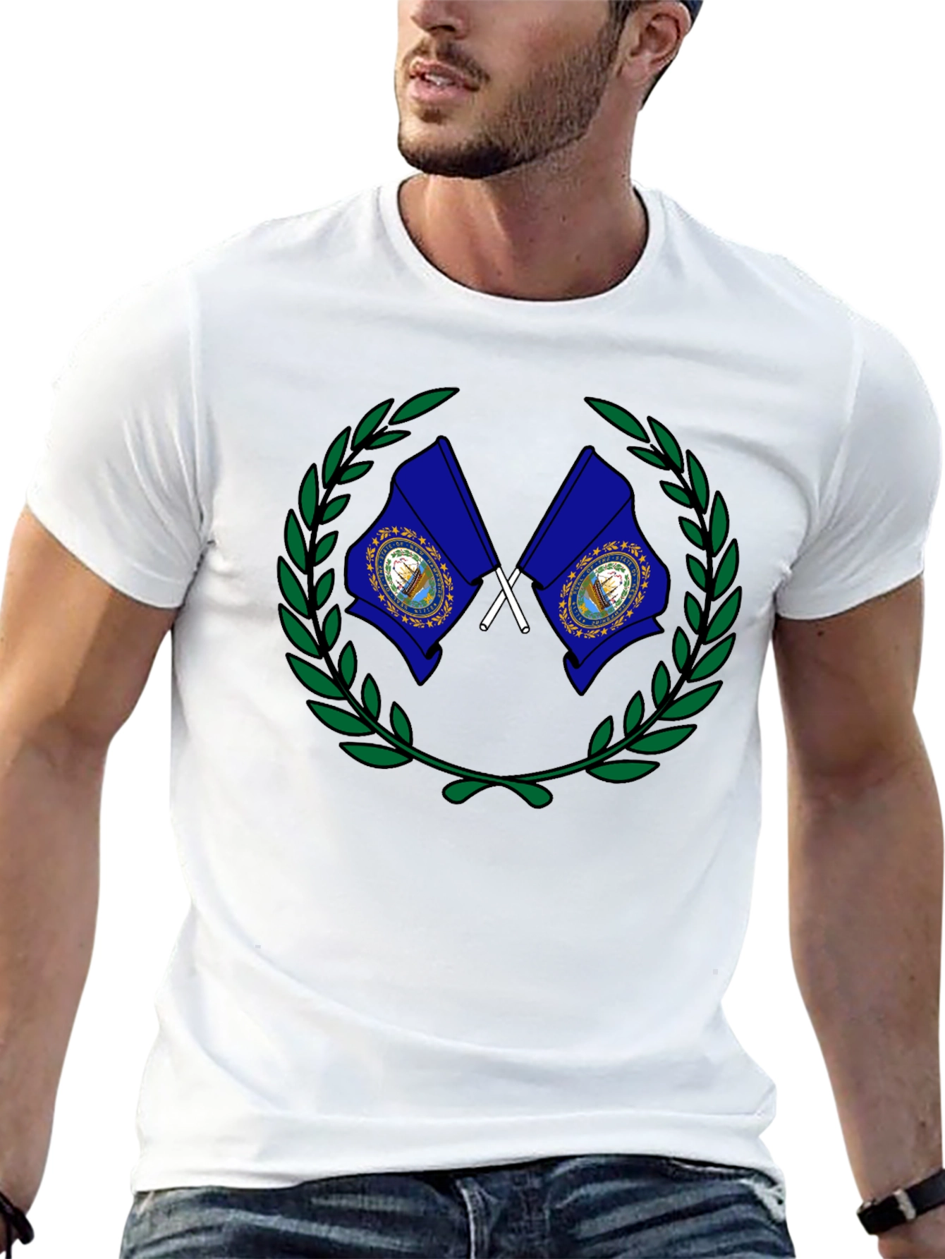 State Flag T-Shirt - New Hampshire Pride