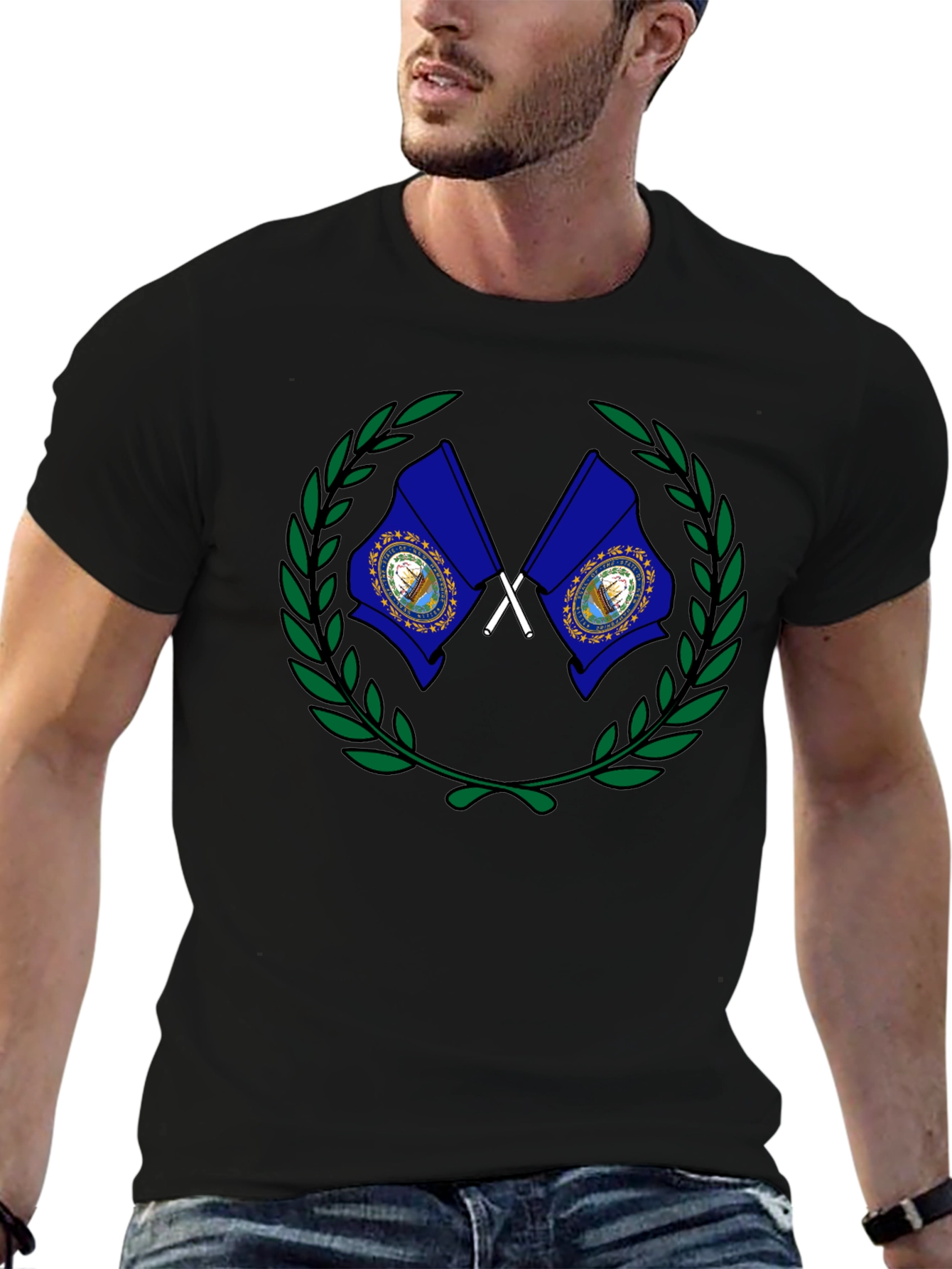 State Flag T-Shirt - New Hampshire Pride