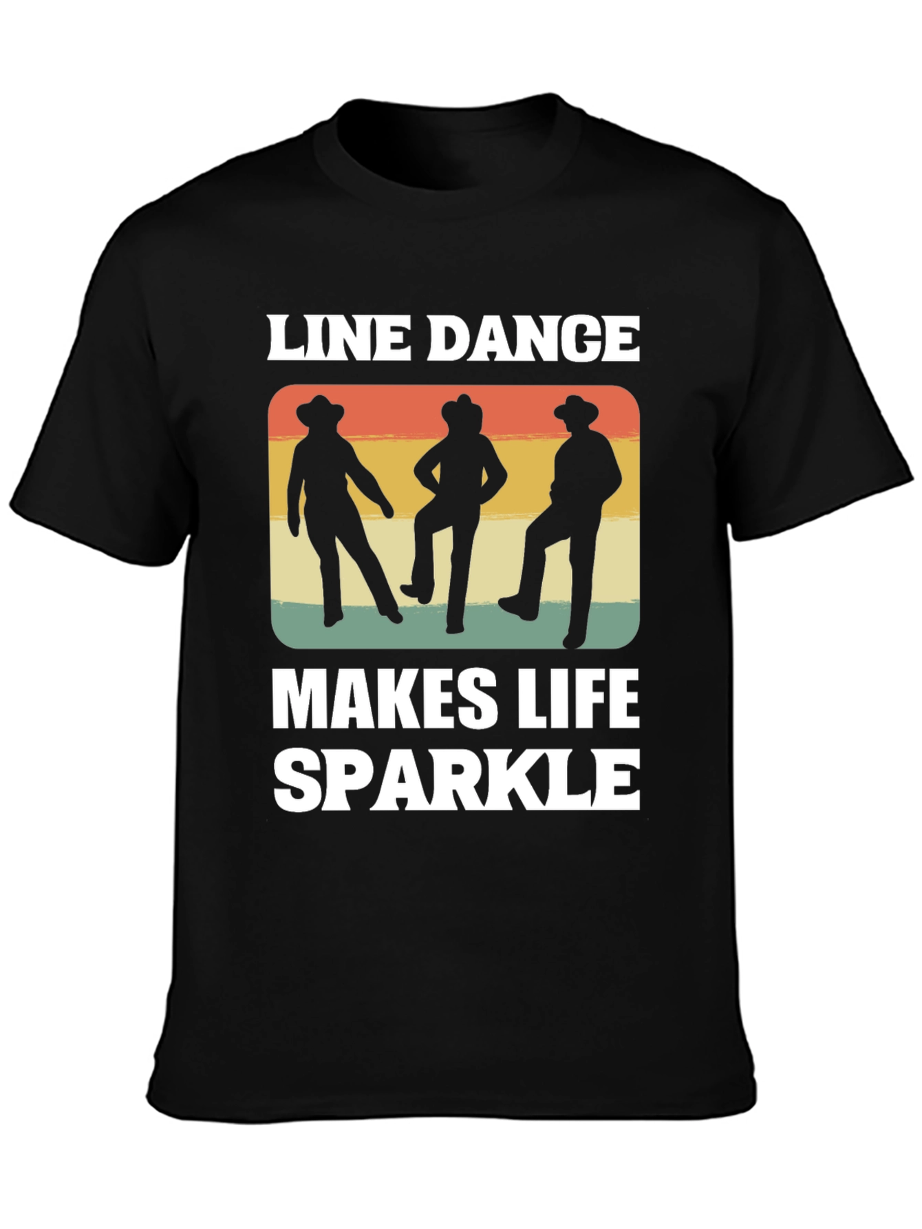 Line Dance Makes Life Sparkle T-Shirt